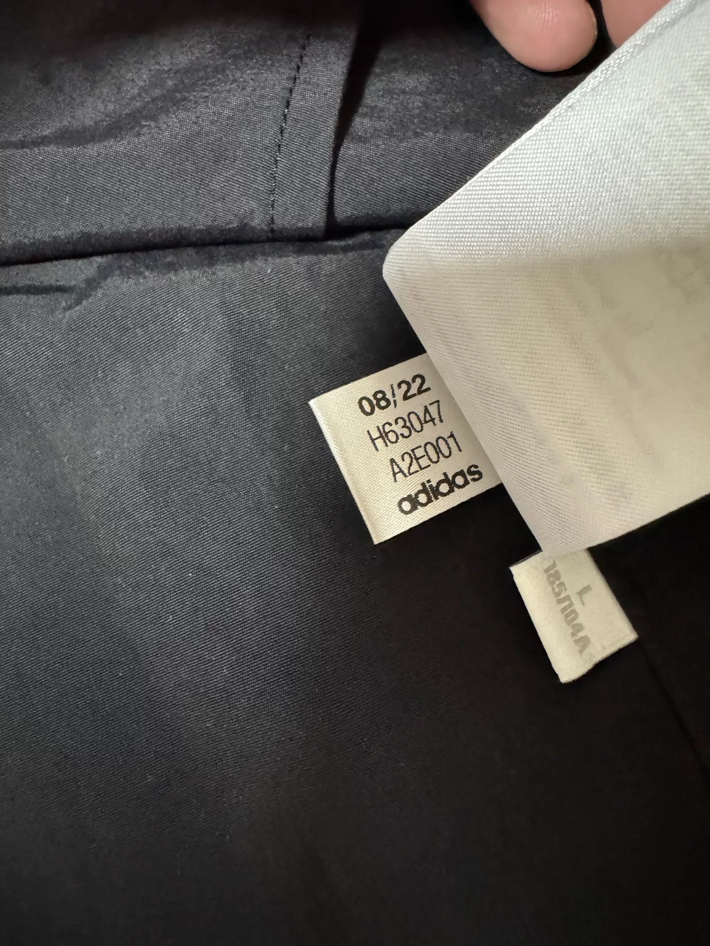 Yohji Yamamoto Y-3 Adidas Black Blazer — label