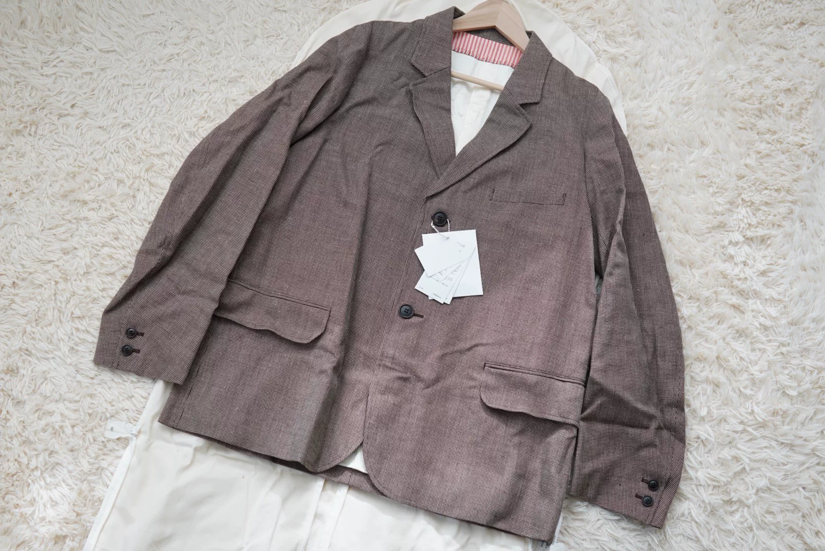 VISVIM 20SS SOLEBURY CHECK BLAZER