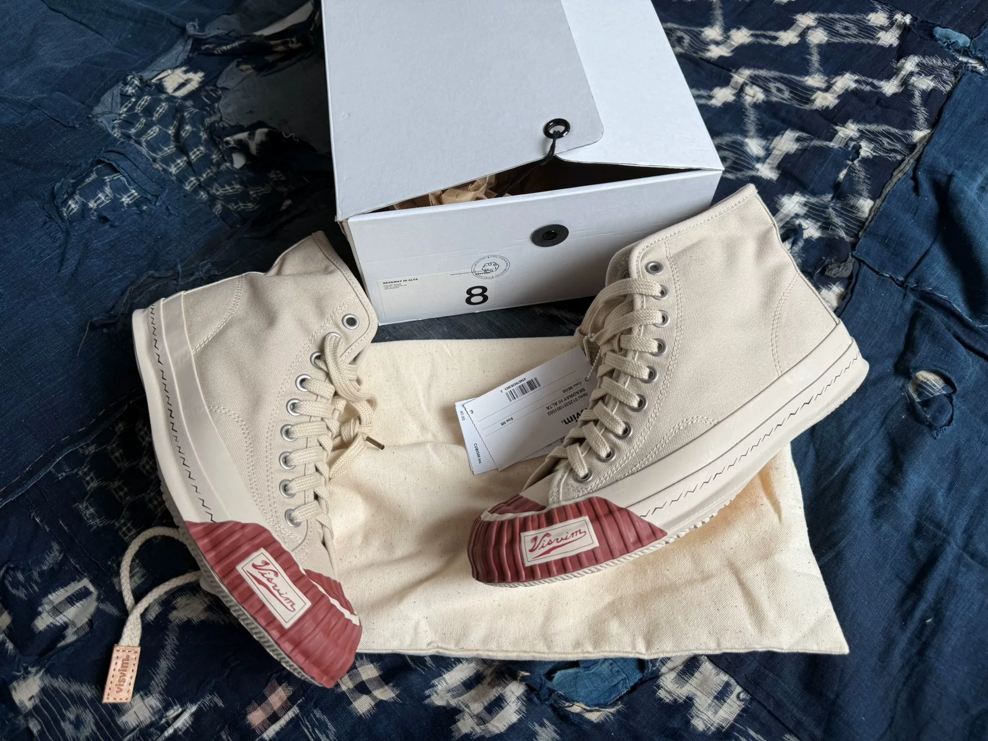VISVIM 25AW SKAGWAY HI ALTA High-Top Sneakers