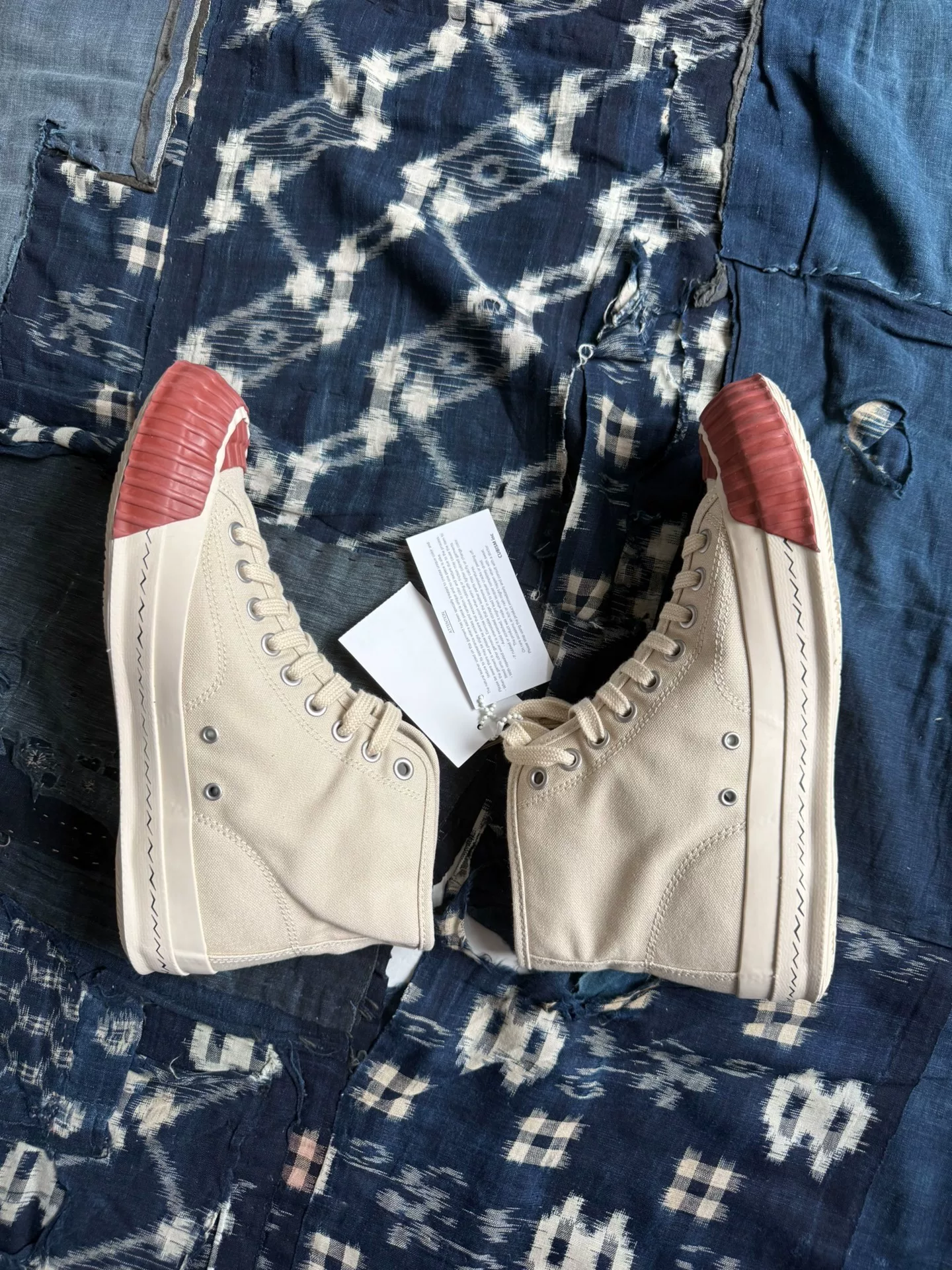 VISVIM 25AW SKAGWAY HI ALTA High-Top Sneakers — detail