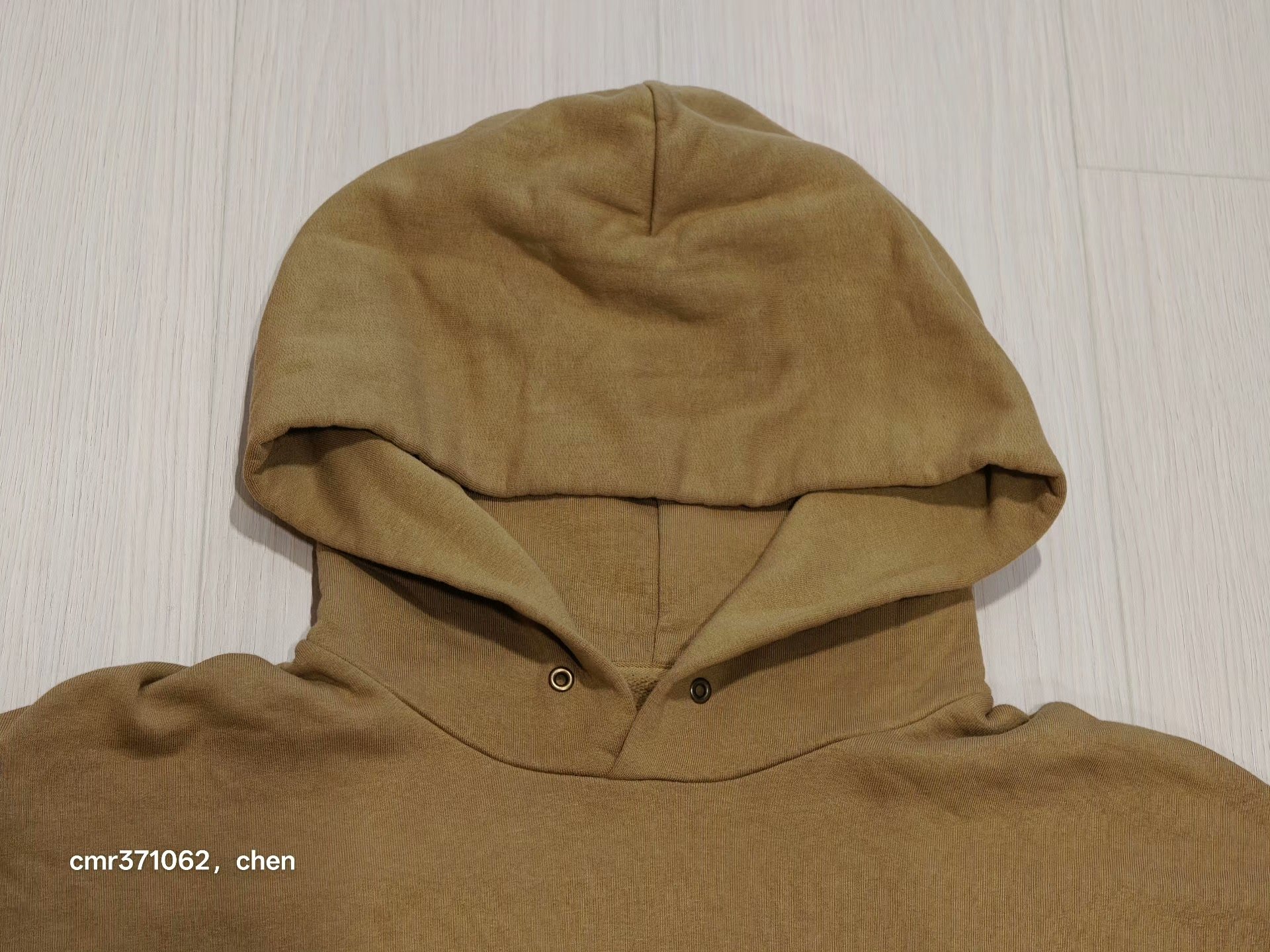 visvim 20AW Amplus Veg Dye Hoodie — front
