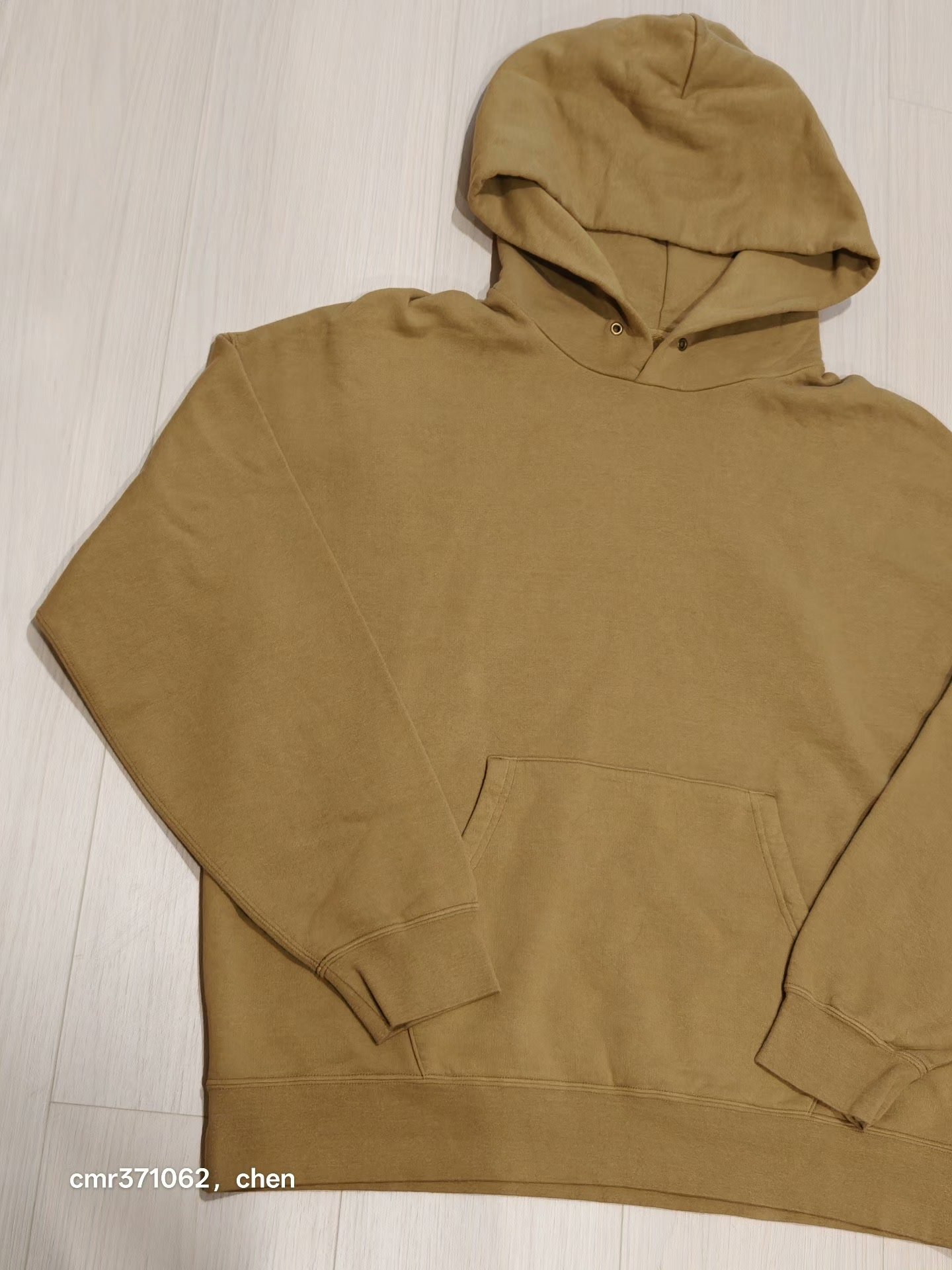 visvim 20AW Amplus Veg Dye Hoodie — detail