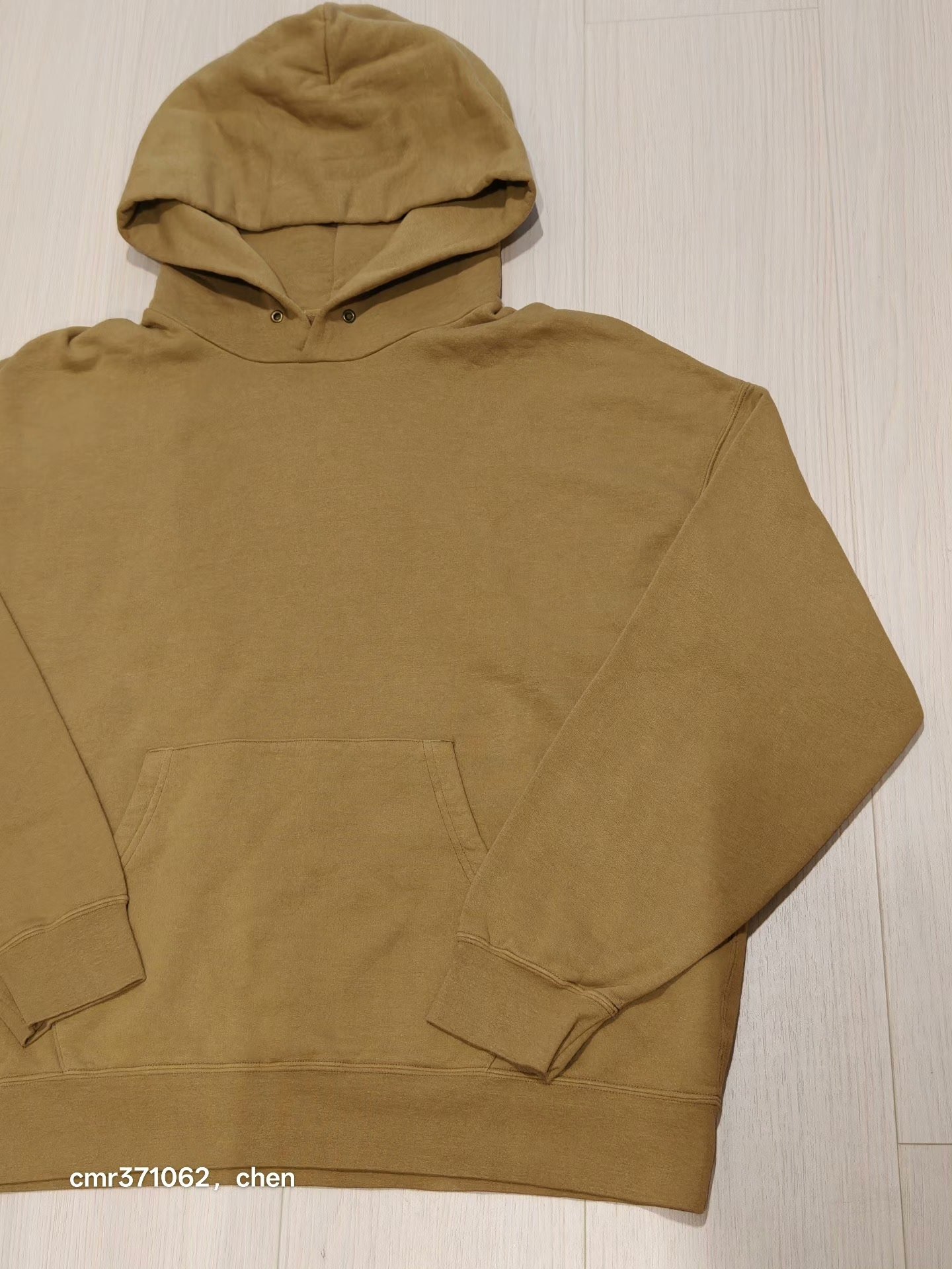 visvim 20AW Amplus Veg Dye Hoodie — back