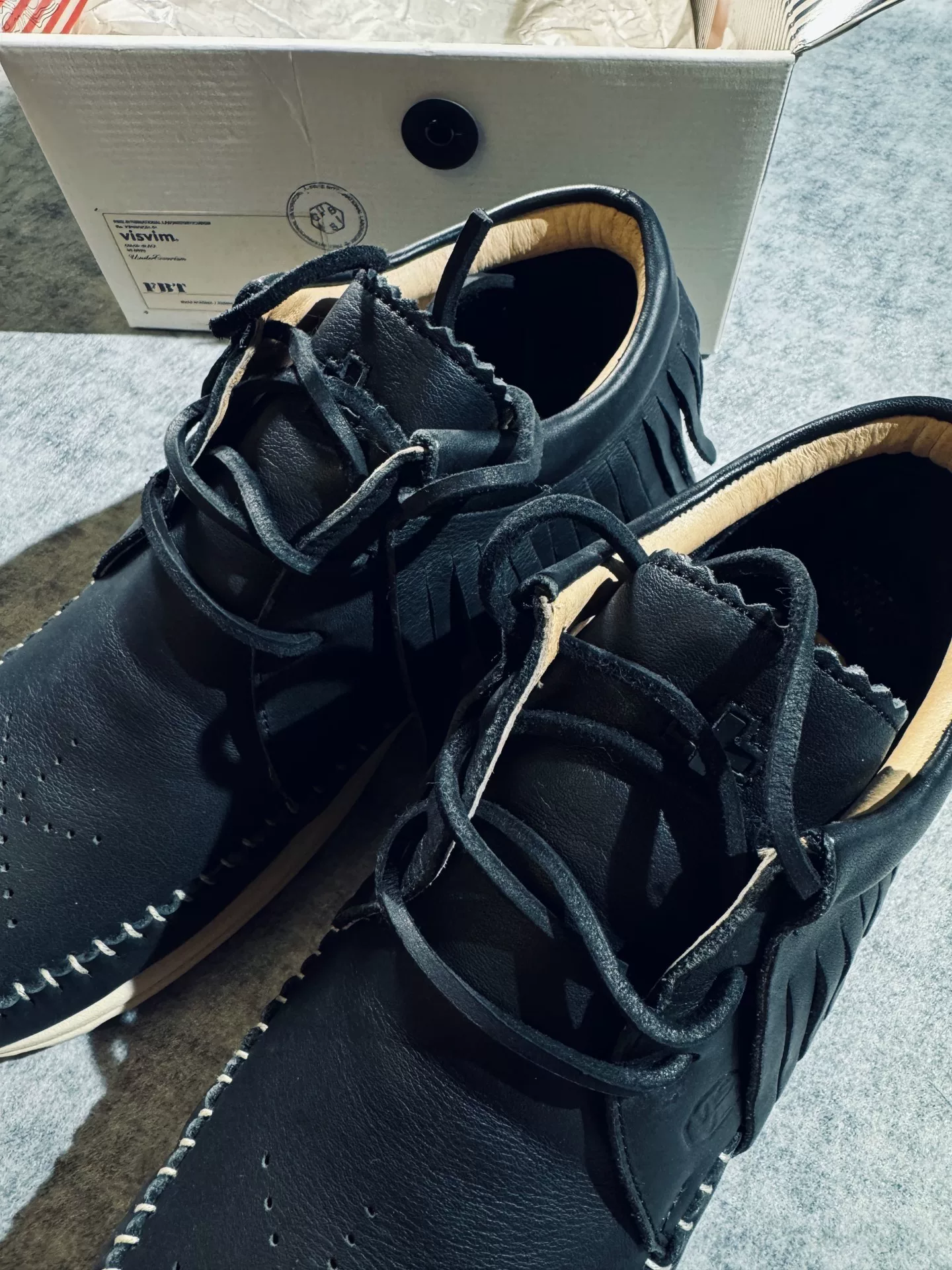 VISVIM FBT Shaman x Undercover Sneakers — front