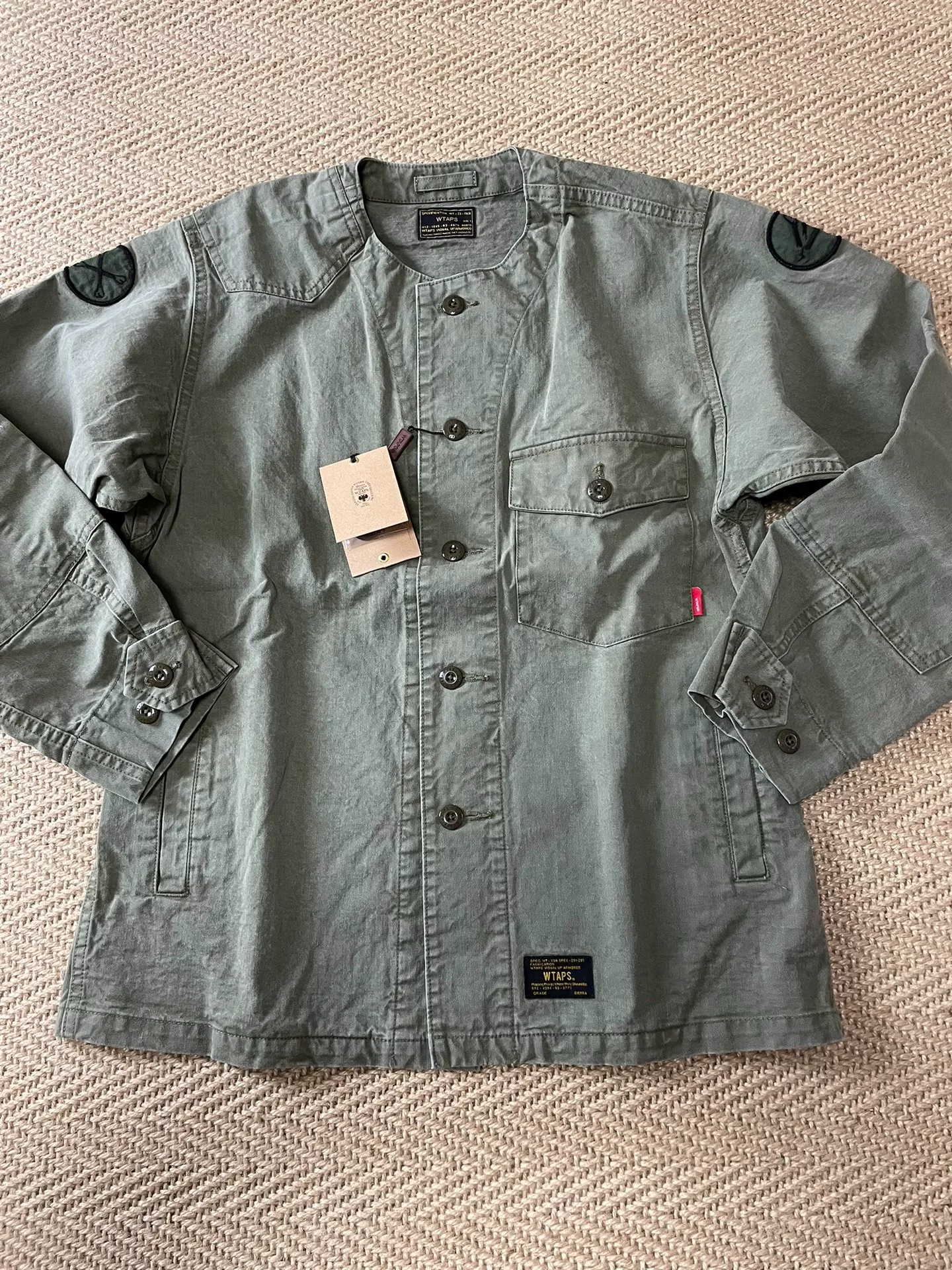WTAPS 17SS SCOUT Military Shirt