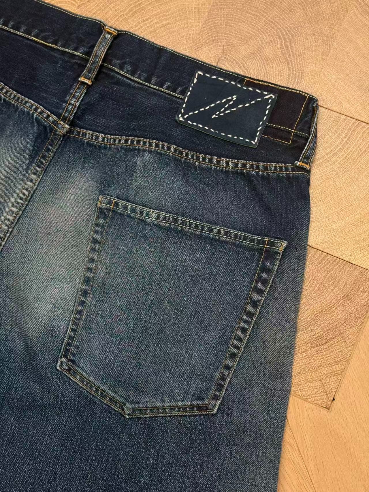 Visvim 01.2 Dry18 Social Sculpture Jeans — back