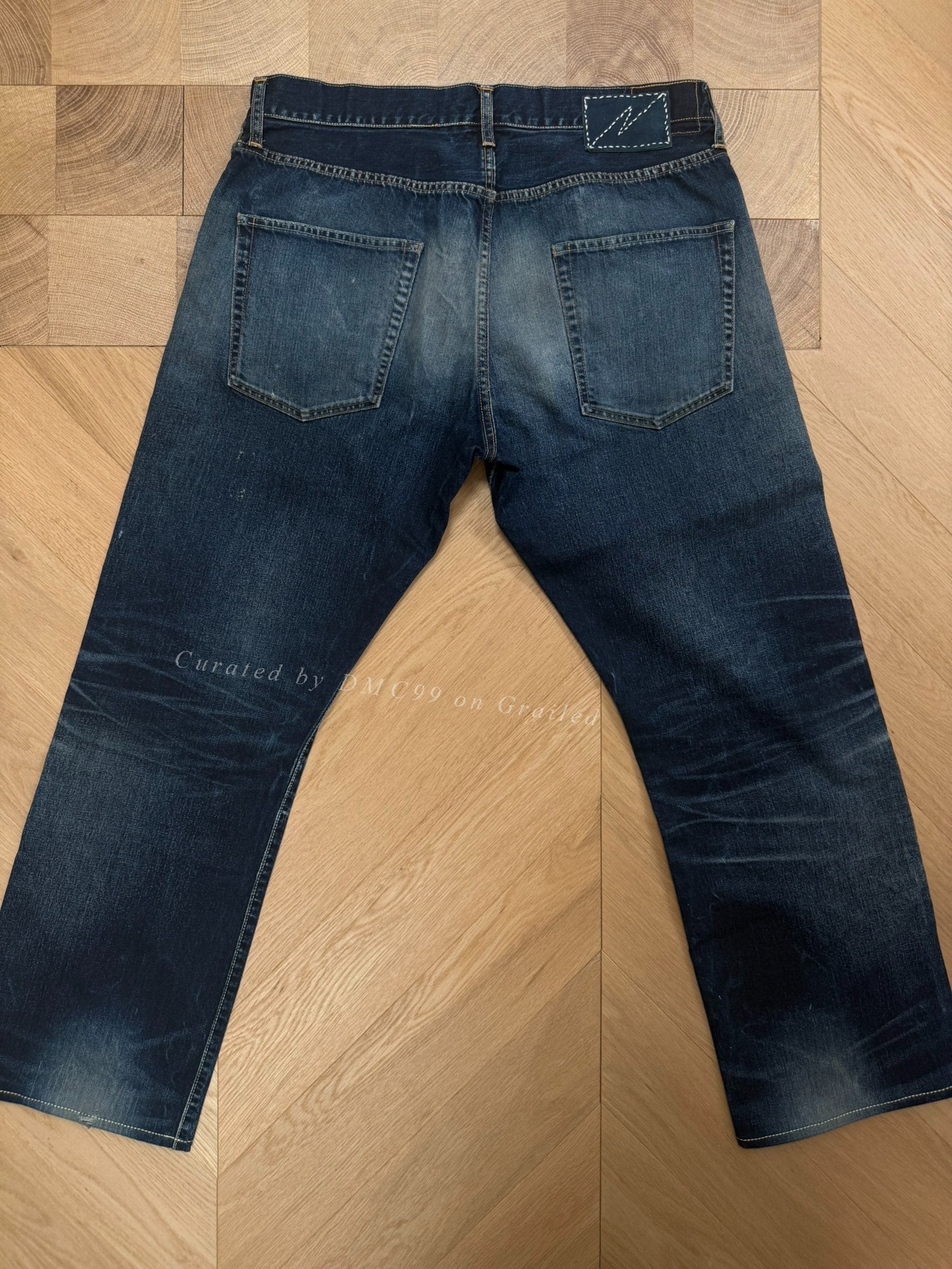 Visvim 01.2 Dry18 Social Sculpture Jeans — front