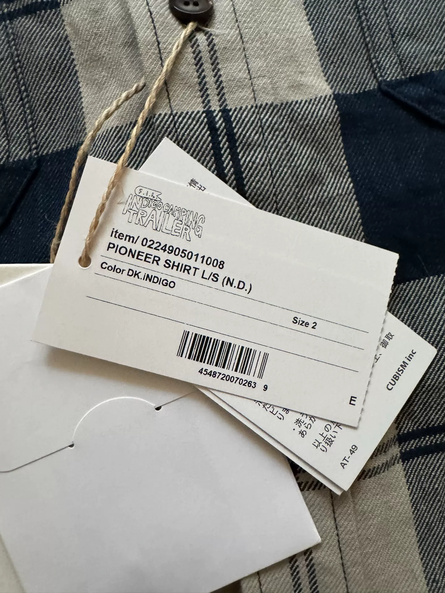 VISVIM 24AW ICT PIONEER SHIRT — front