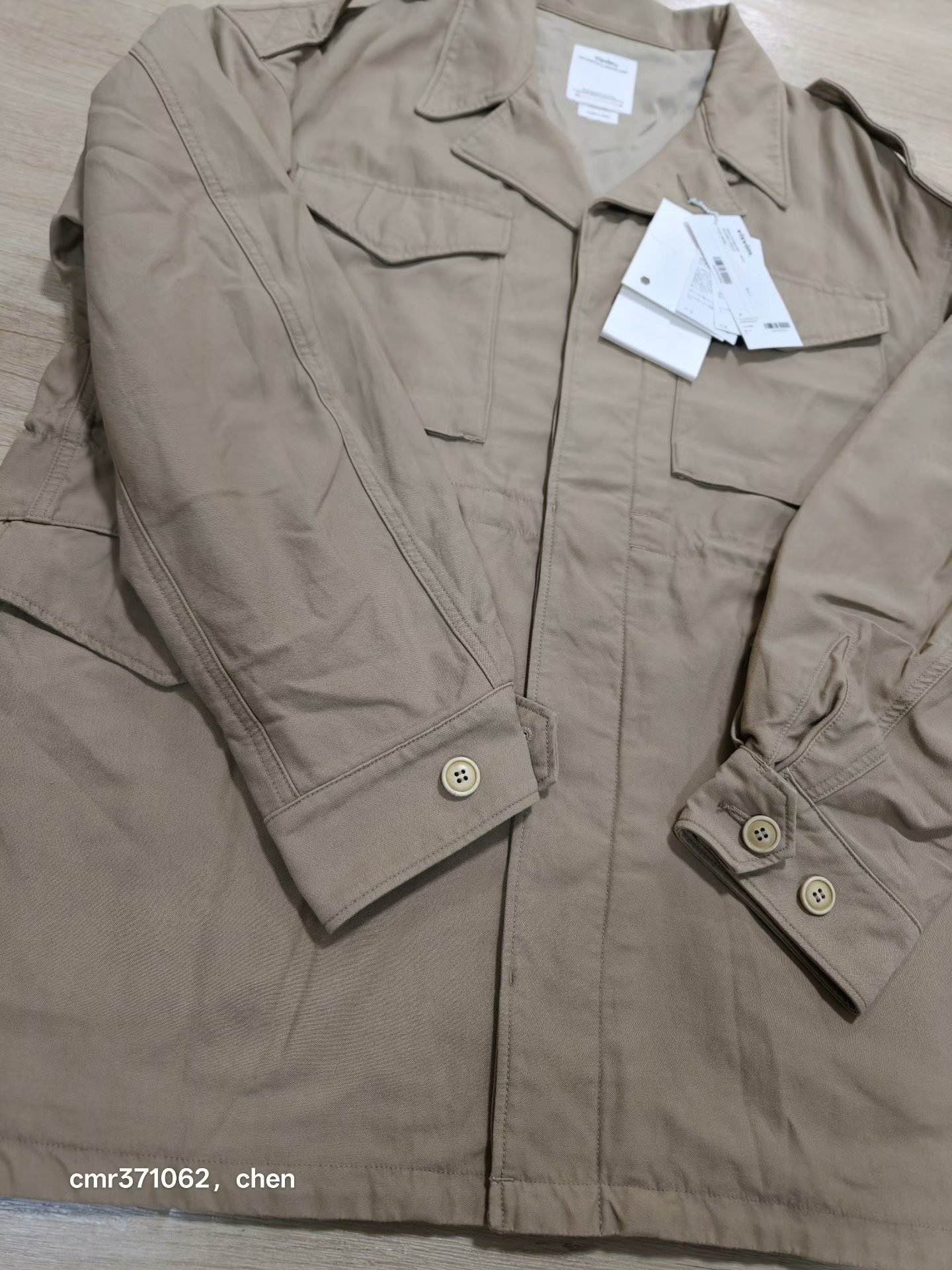 VISVIM 26SS ACHSE FIELD M65 Jacket — back