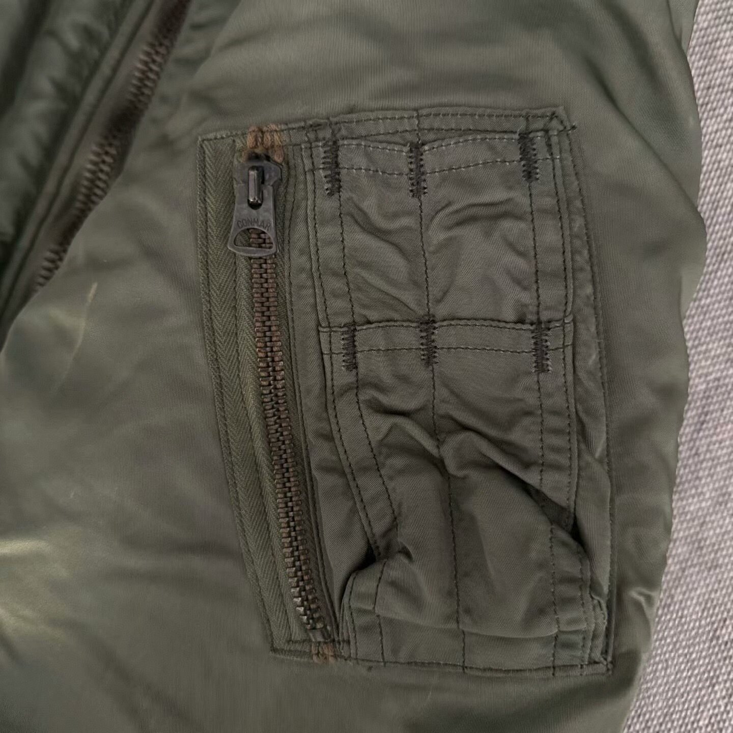 Vintage Alpha MA-1 Bomber Jacket — back