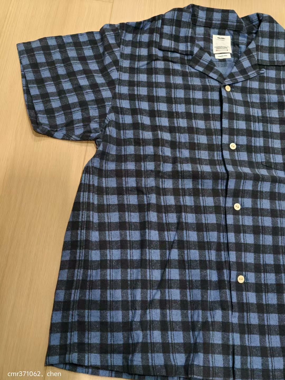 visvim 22AW Fairway Shirt Khadi Check — front