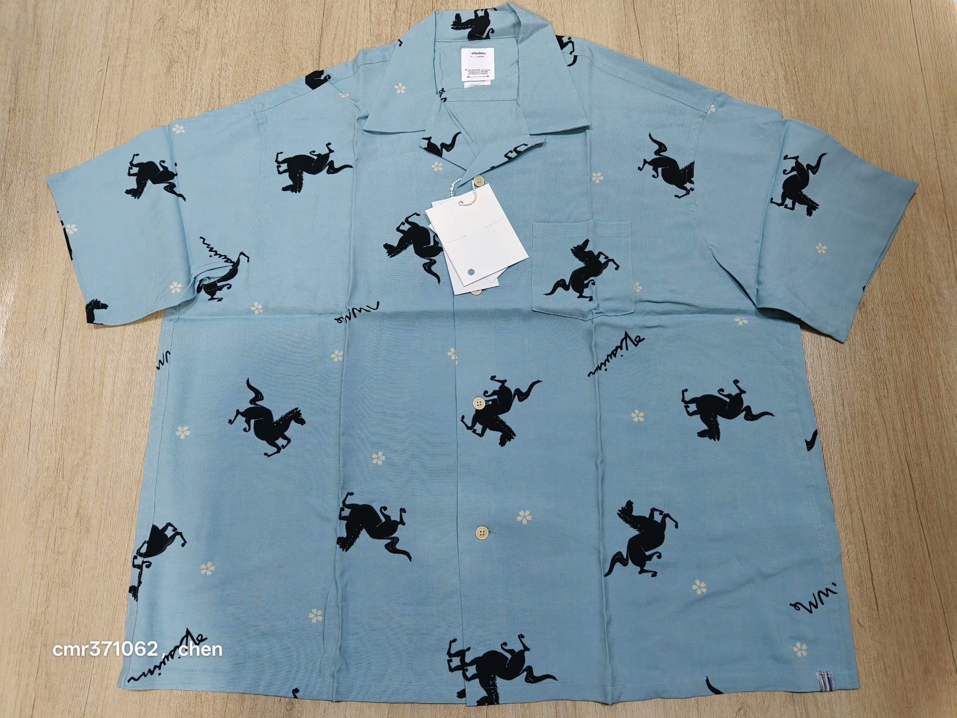 visvim 26ss Crosby Short Sleeve Shirt