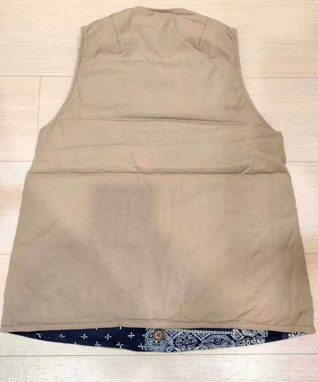 VISVIM 21 ICT KORA DOWN VEST — front
