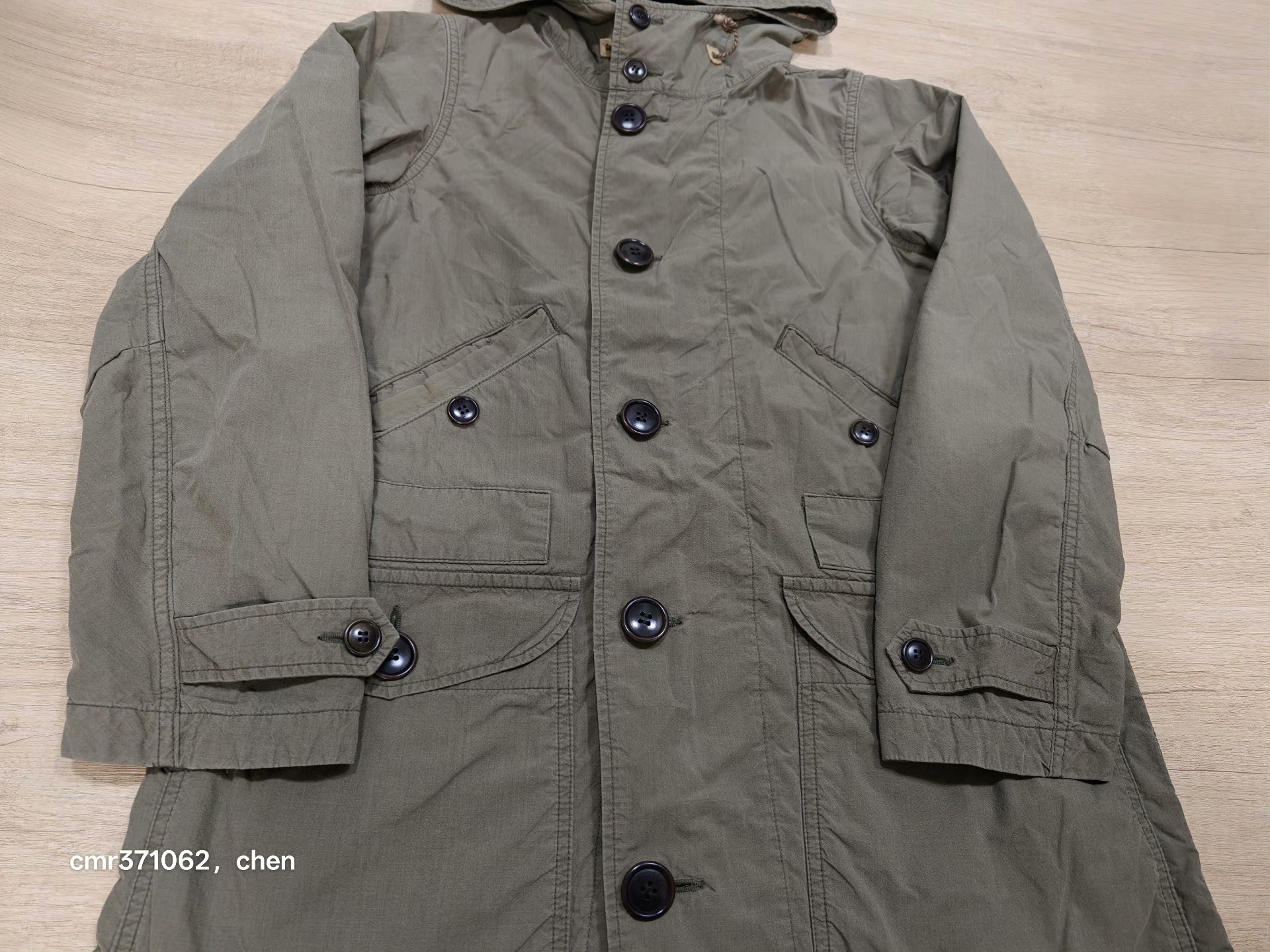 VISVIM 15SS TOWNSEND COAT W — front
