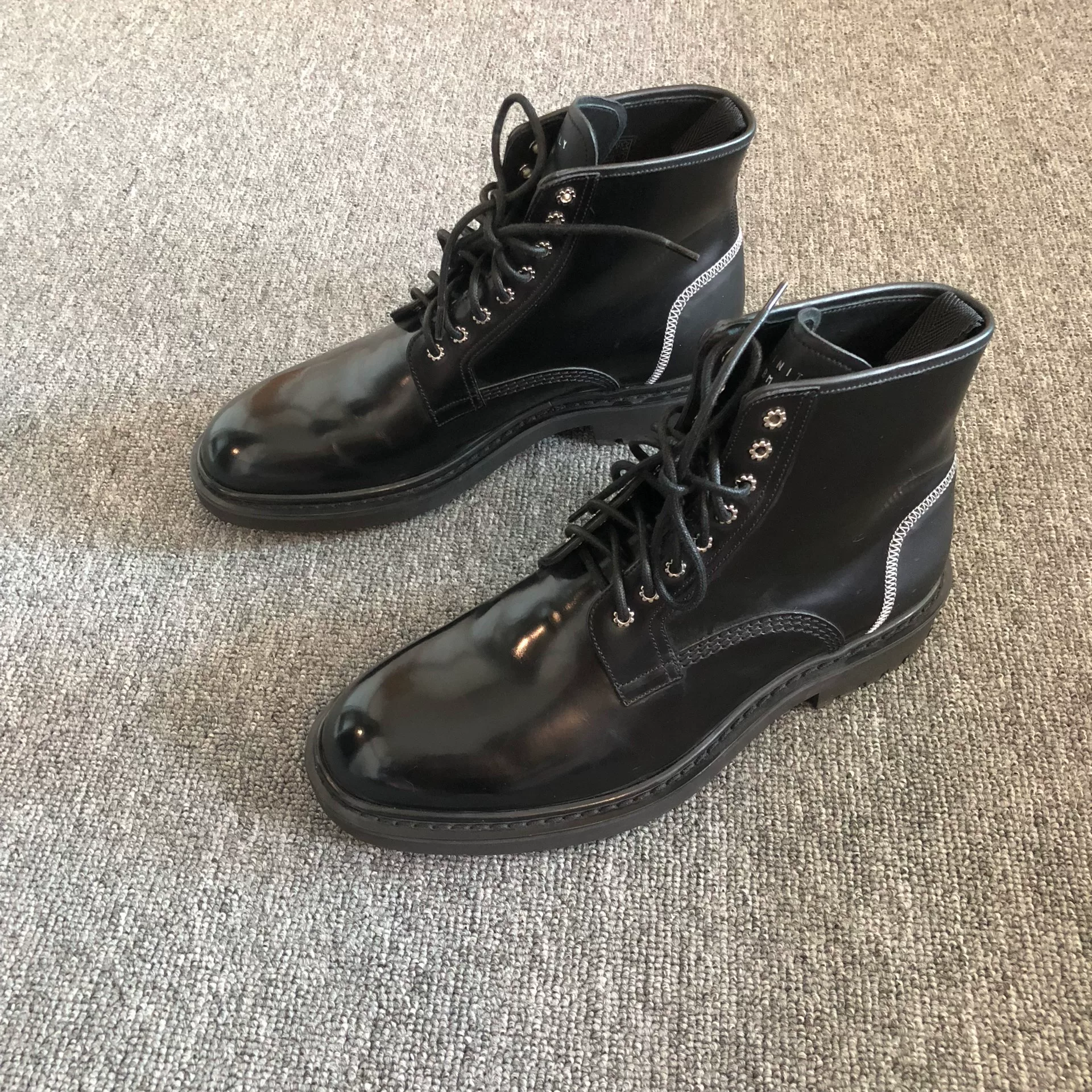 Dior Homme Military Leather Boots