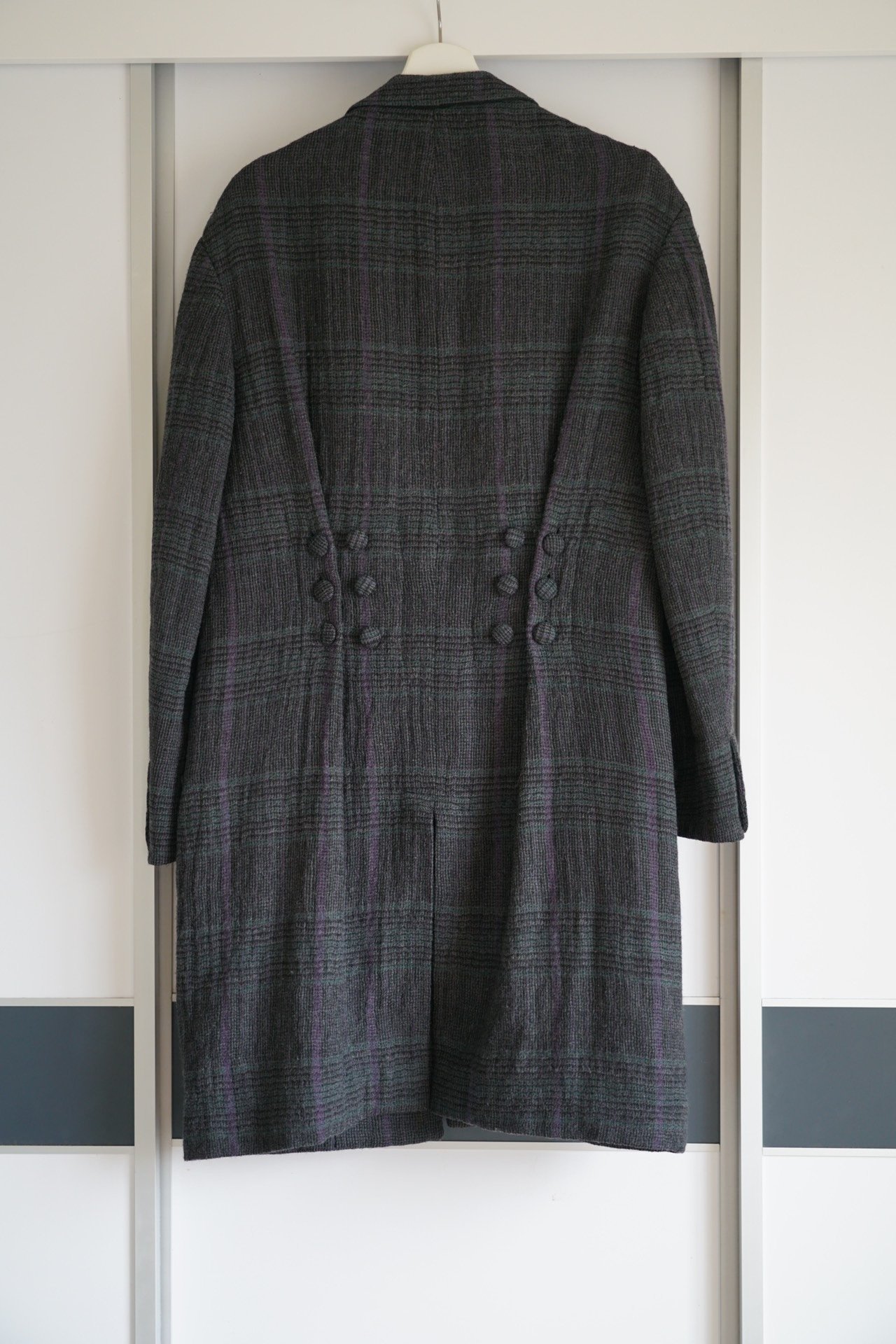 Yohji Yamamoto 2012 AW Plaid Coat — front