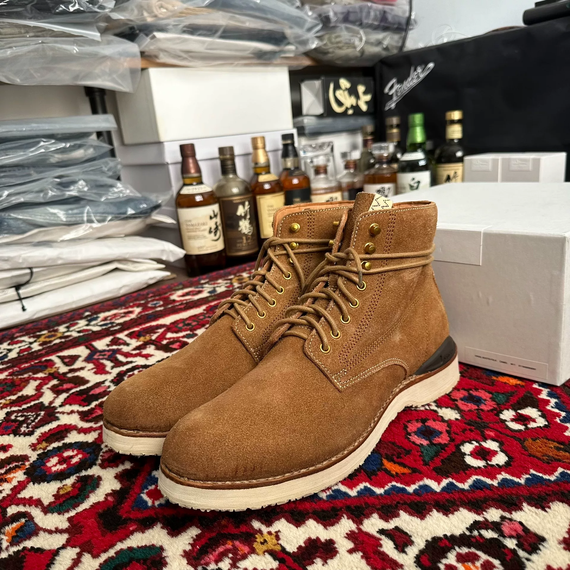 visvim 19AW Virgil Boots Size 11 — front