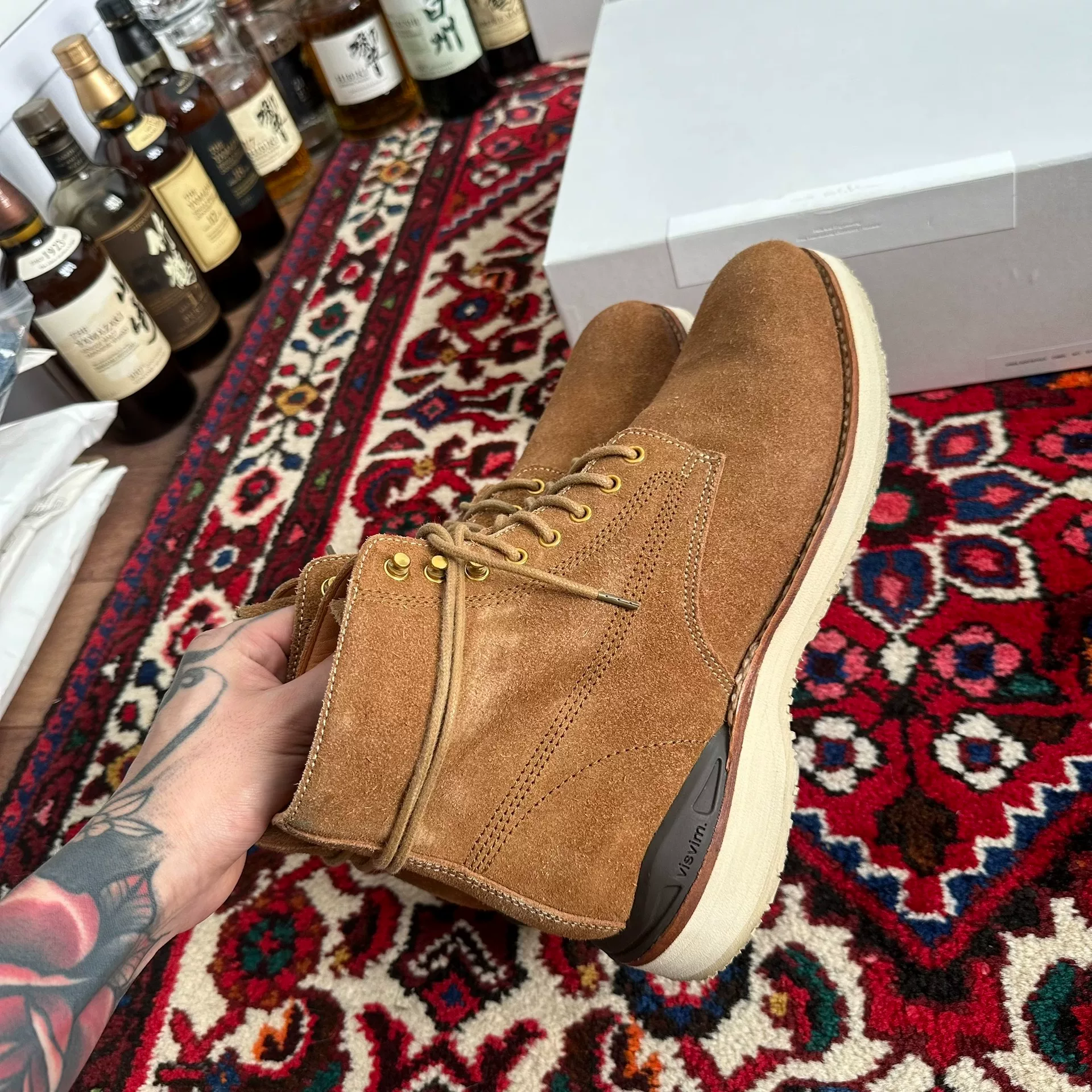 visvim 19AW Virgil Boots Size 11 — label