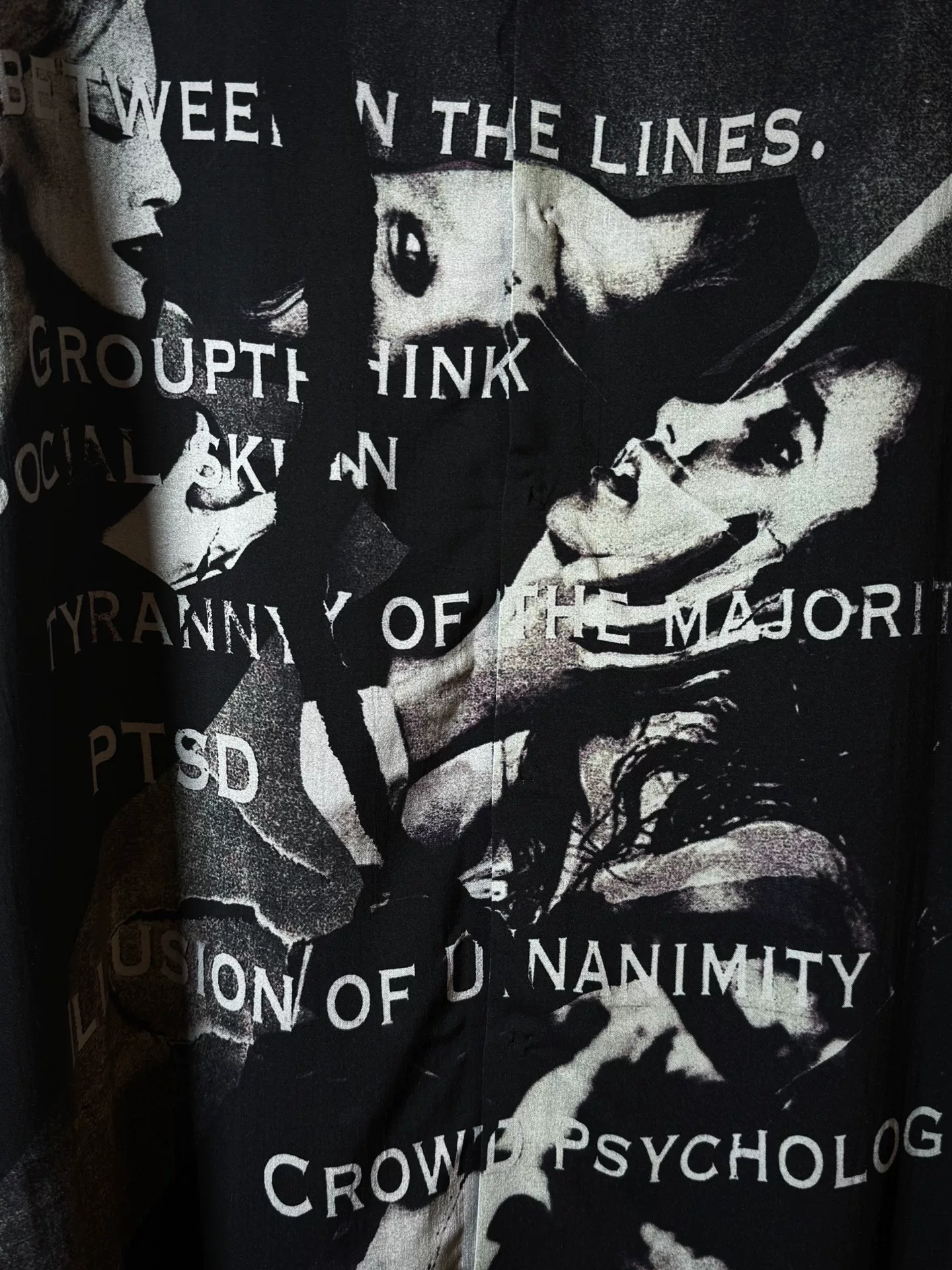 Yohji Yamamoto 23SS Dante Portrait Shirt — front
