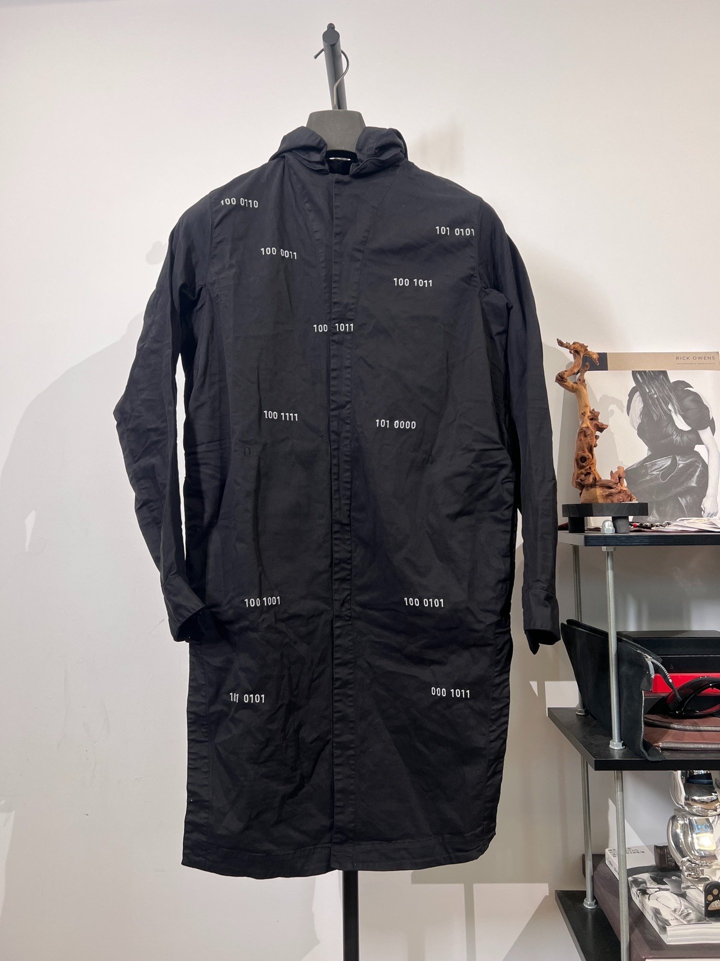 Boris Bidjan Saberi 11by bbs S3 Hooded Windbreaker — front