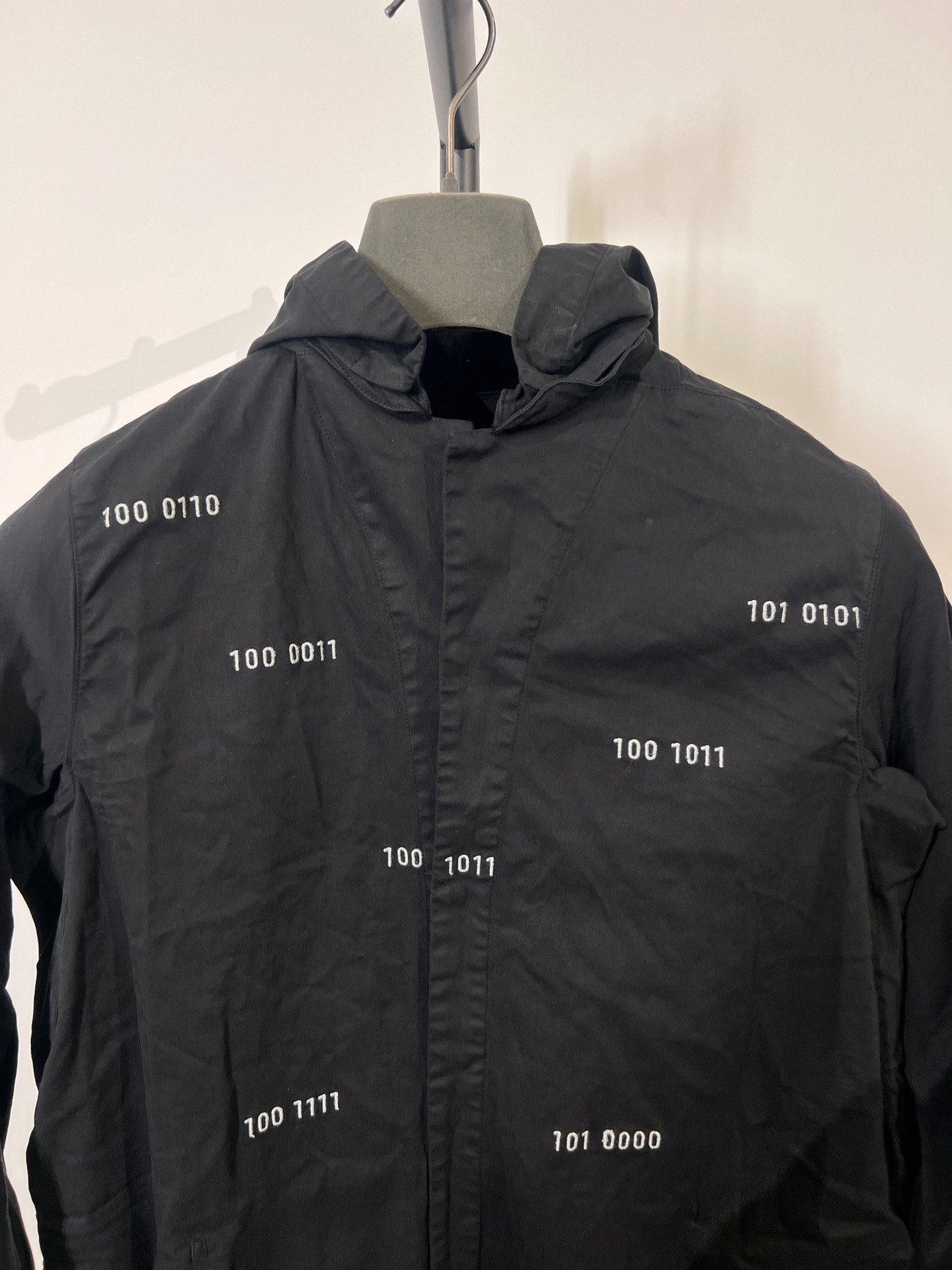 Boris Bidjan Saberi 11by bbs S3 Hooded Windbreaker — back