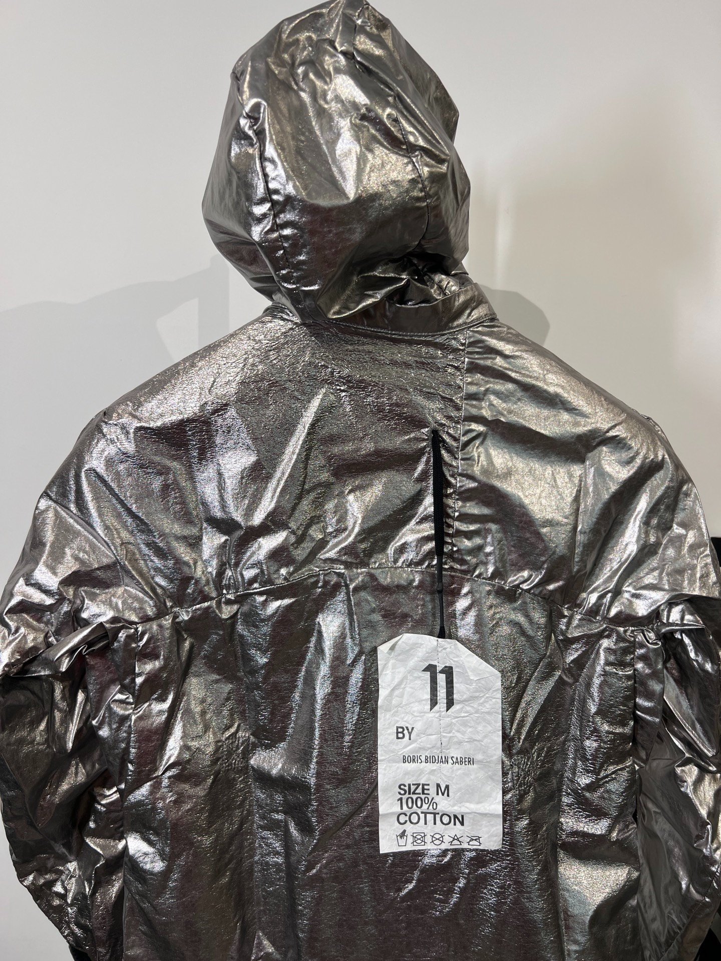 Boris Bidjan Saberi 11by bbs S3 Metallic Coat — back