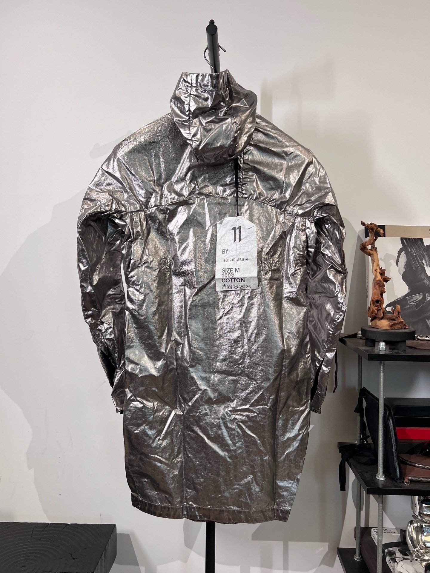 Boris Bidjan Saberi 11by bbs S3 Metallic Coat — front