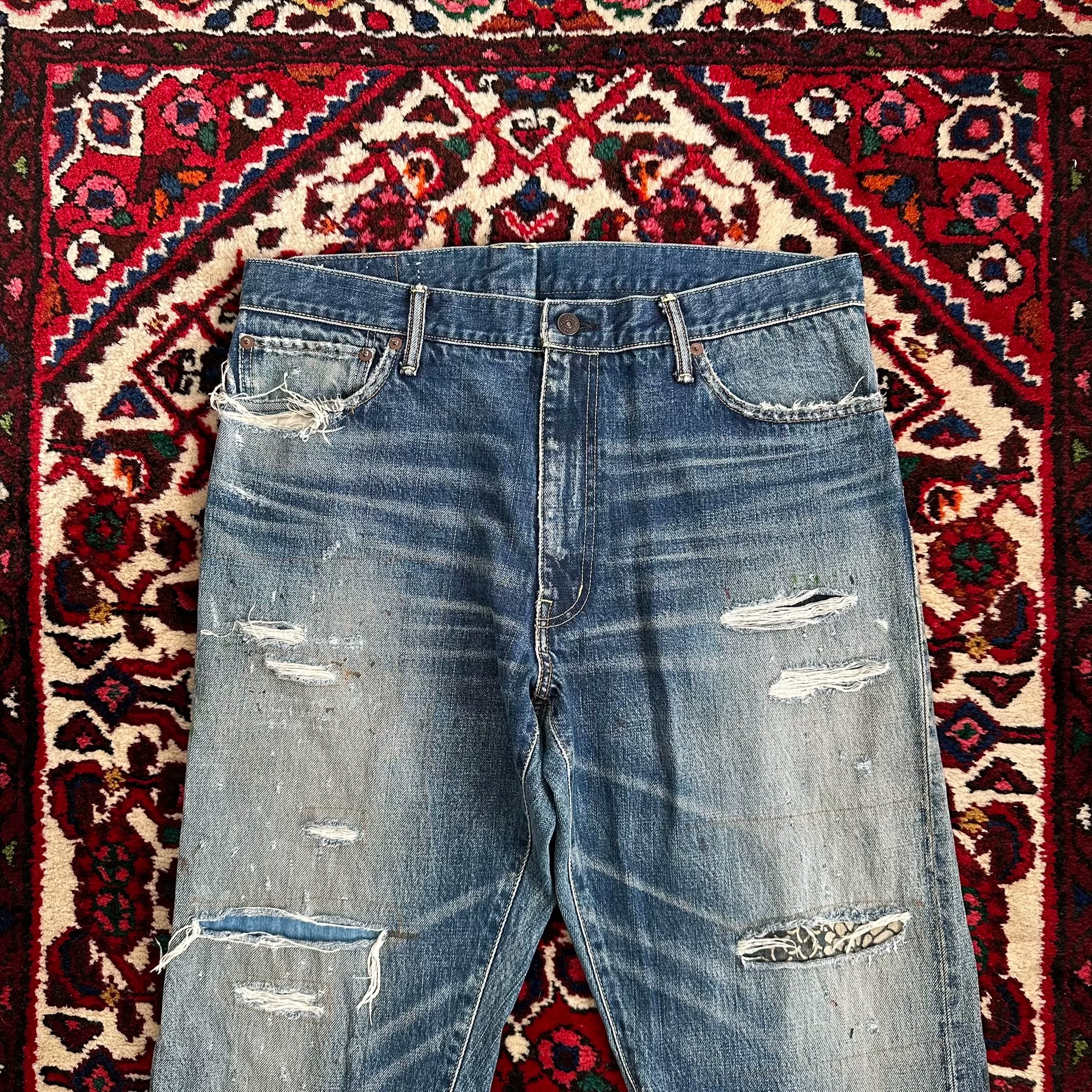 visvim 20AW ICT Journeyman Jeans 3 — detail