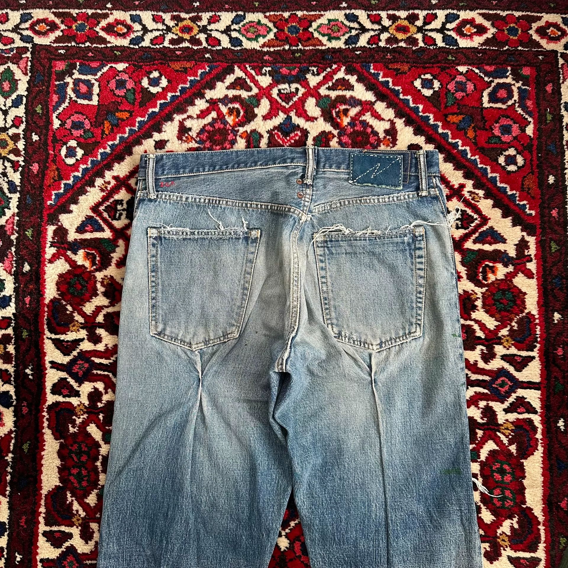 visvim 20AW ICT Journeyman Jeans 3 — back