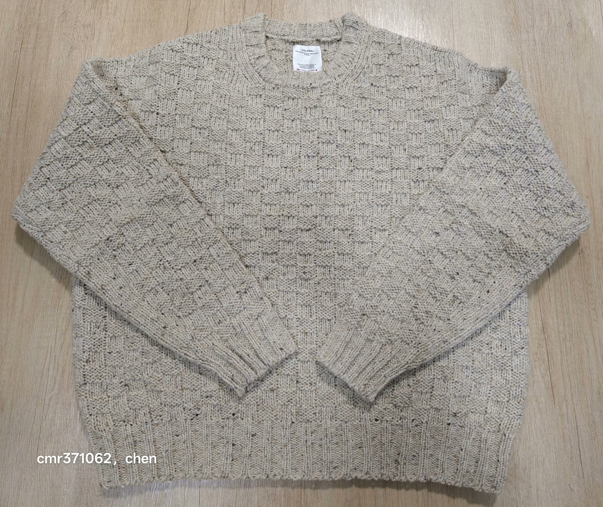VISVIM 22AW AMPLUS CREW KNIT