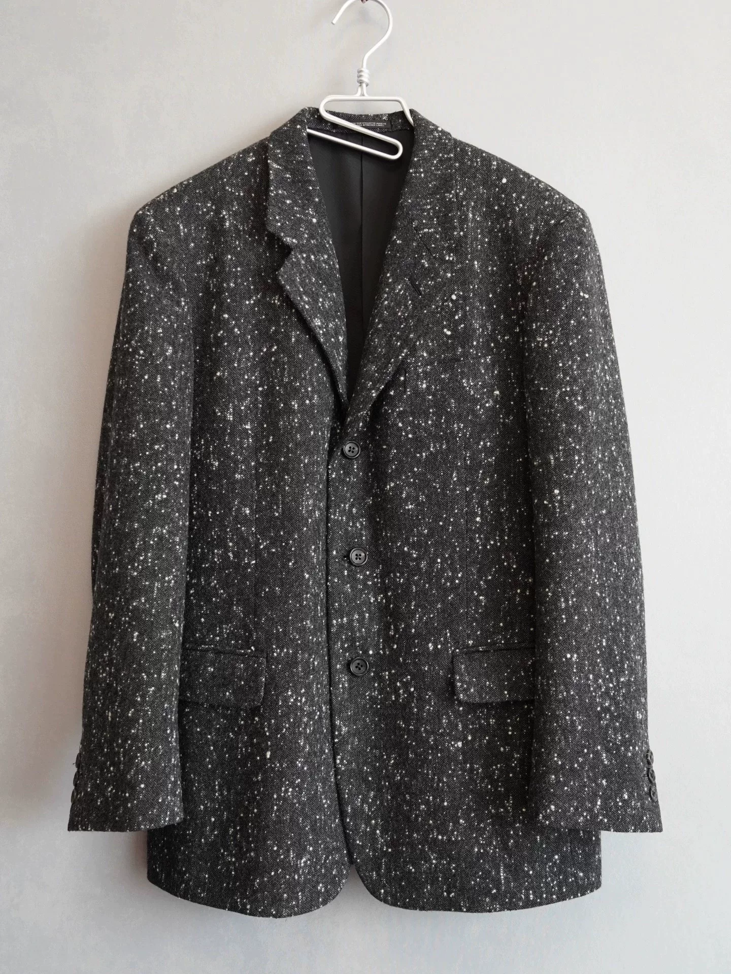 Yohji Yamamoto 10SS Embroidered White Dot Jacket