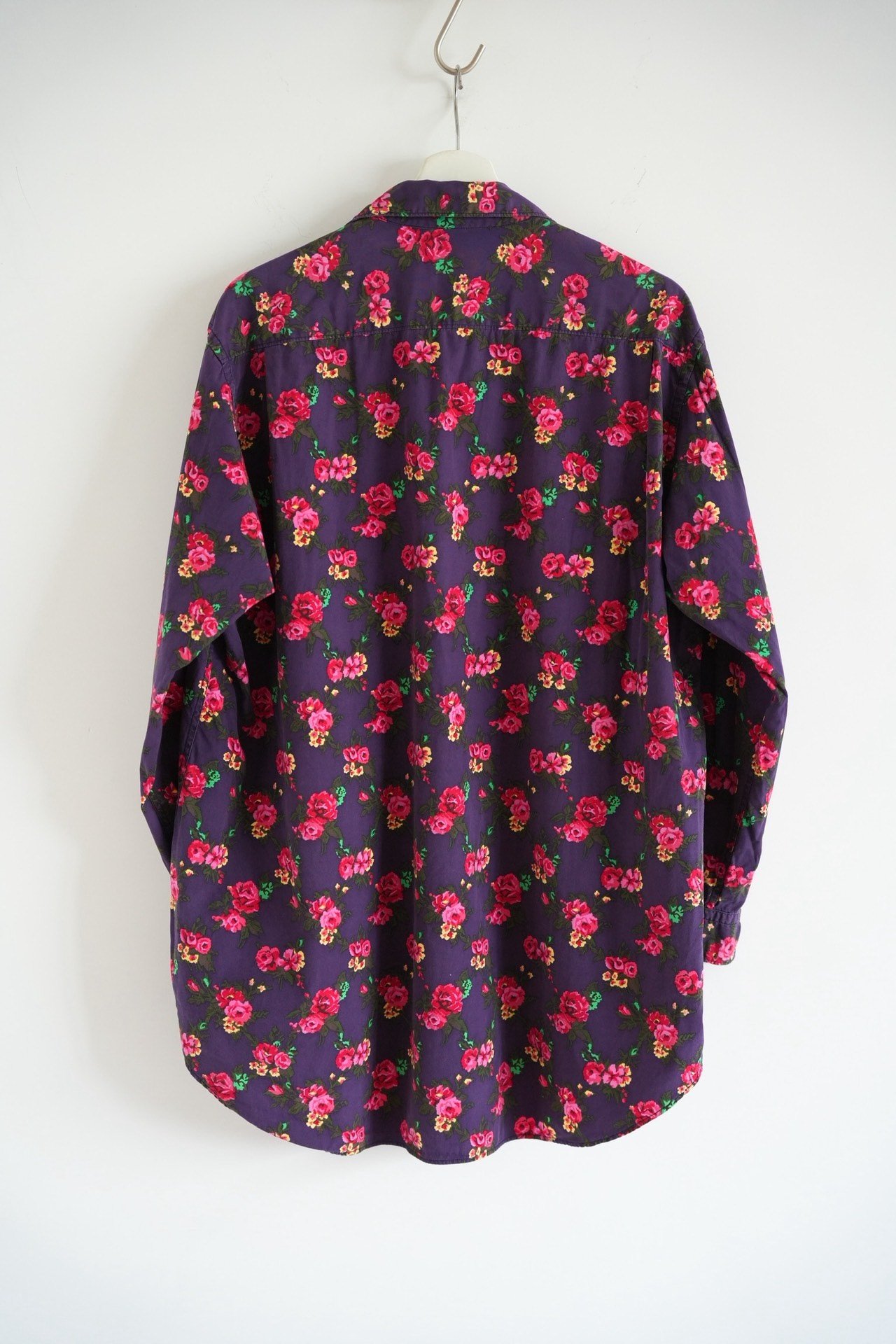 Yohji Yamamoto 90s Rose Print Shirt — front