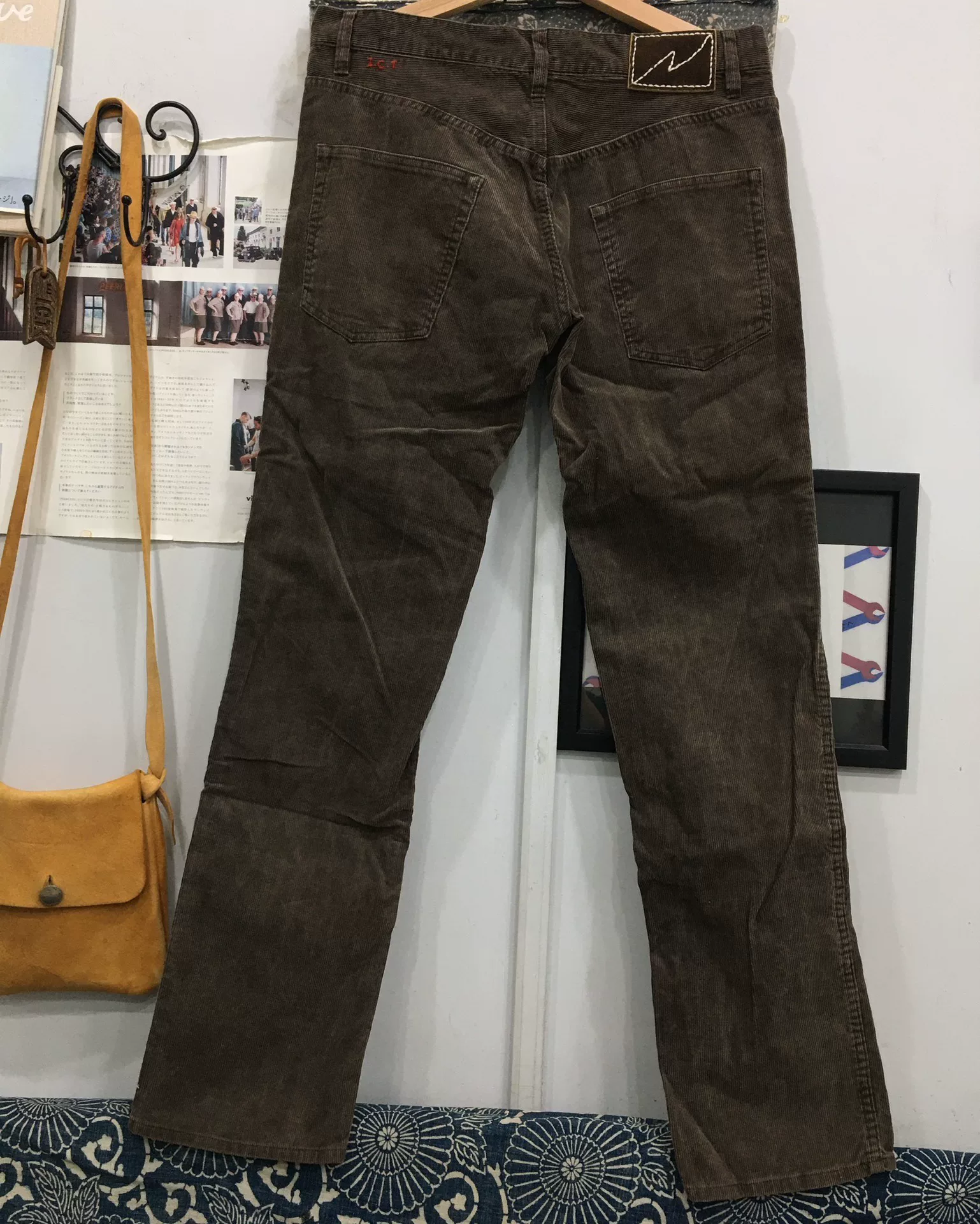 VISVIM 17AW Fluxus Corduroy Pants — front