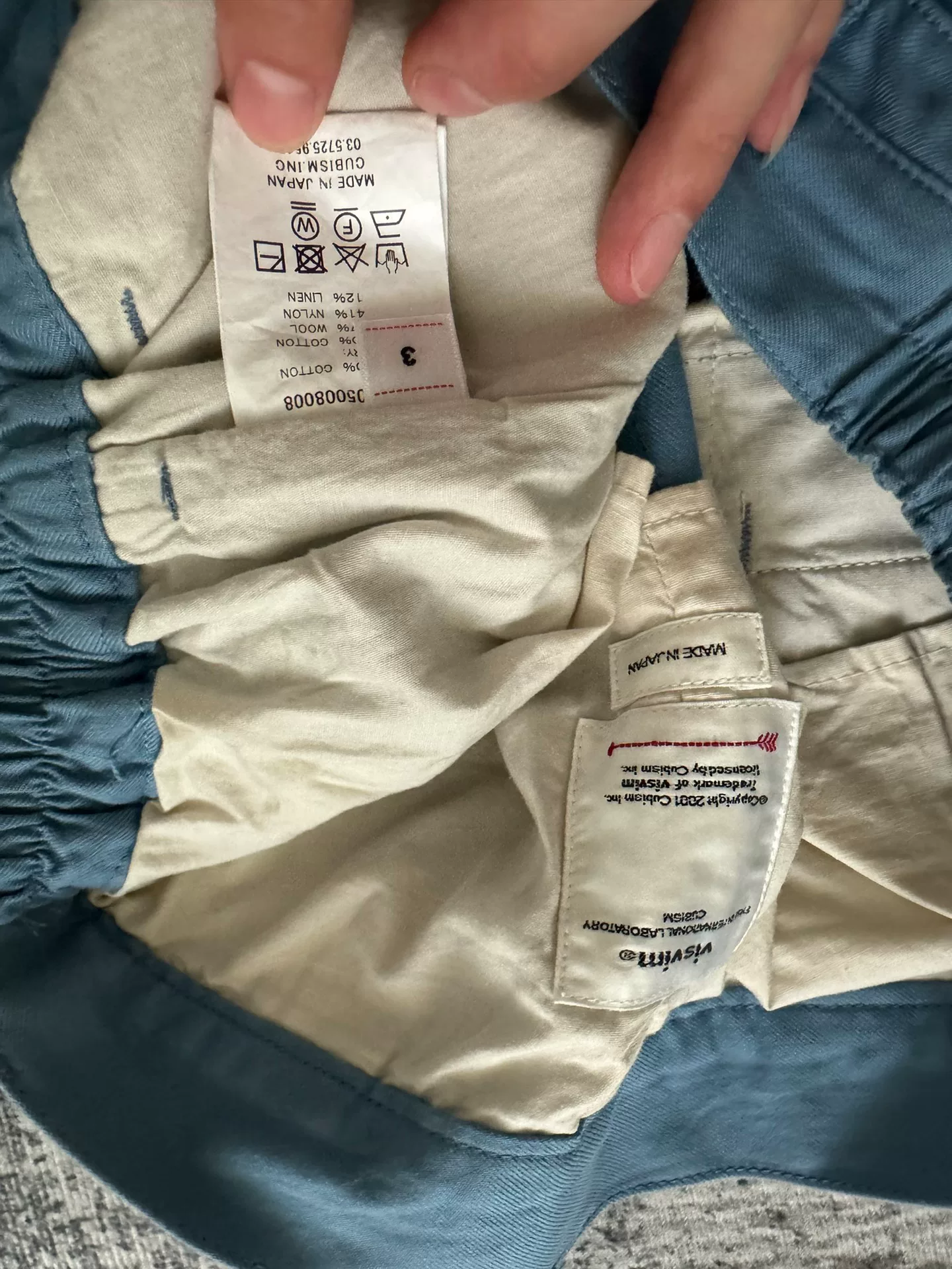 VISVIM 24SS CARROL CHINO PANTS — front
