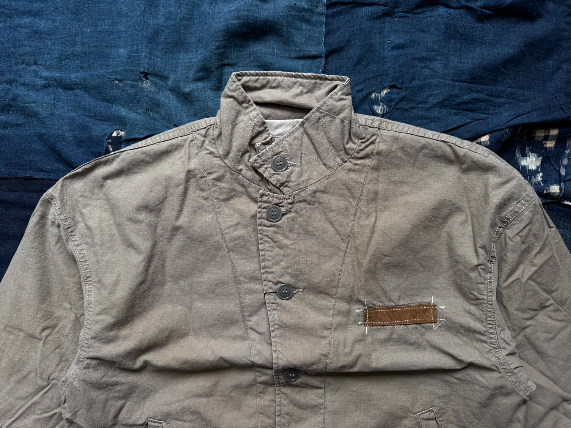 MADNESS 24AW REGENERATED N-4 DECK JACKET — back