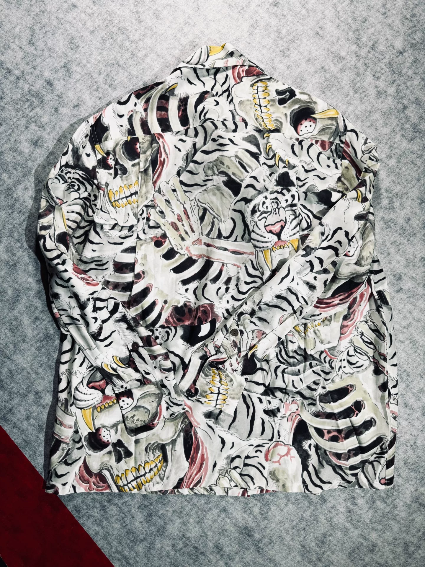 Wacko Maria Tim Lehi Hawaiian Print Shirt — back