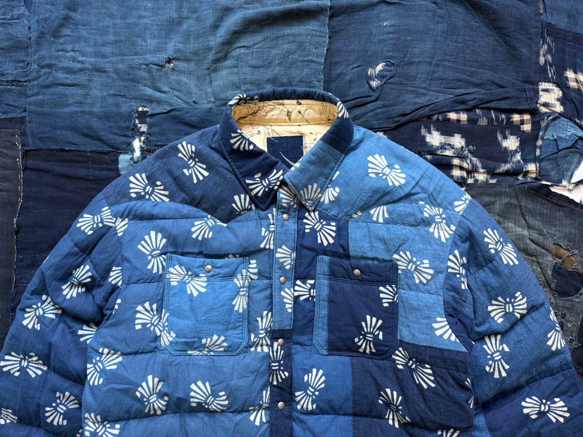 visvim 23AW ICT Kerchief Down Jacket — back