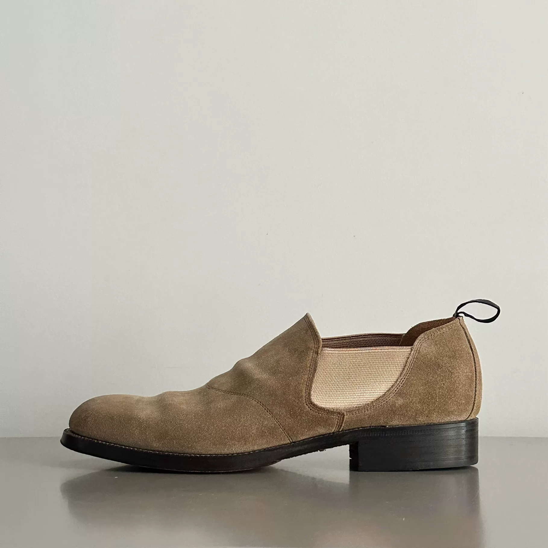 Old Joe Side-Gore Leather Shoes