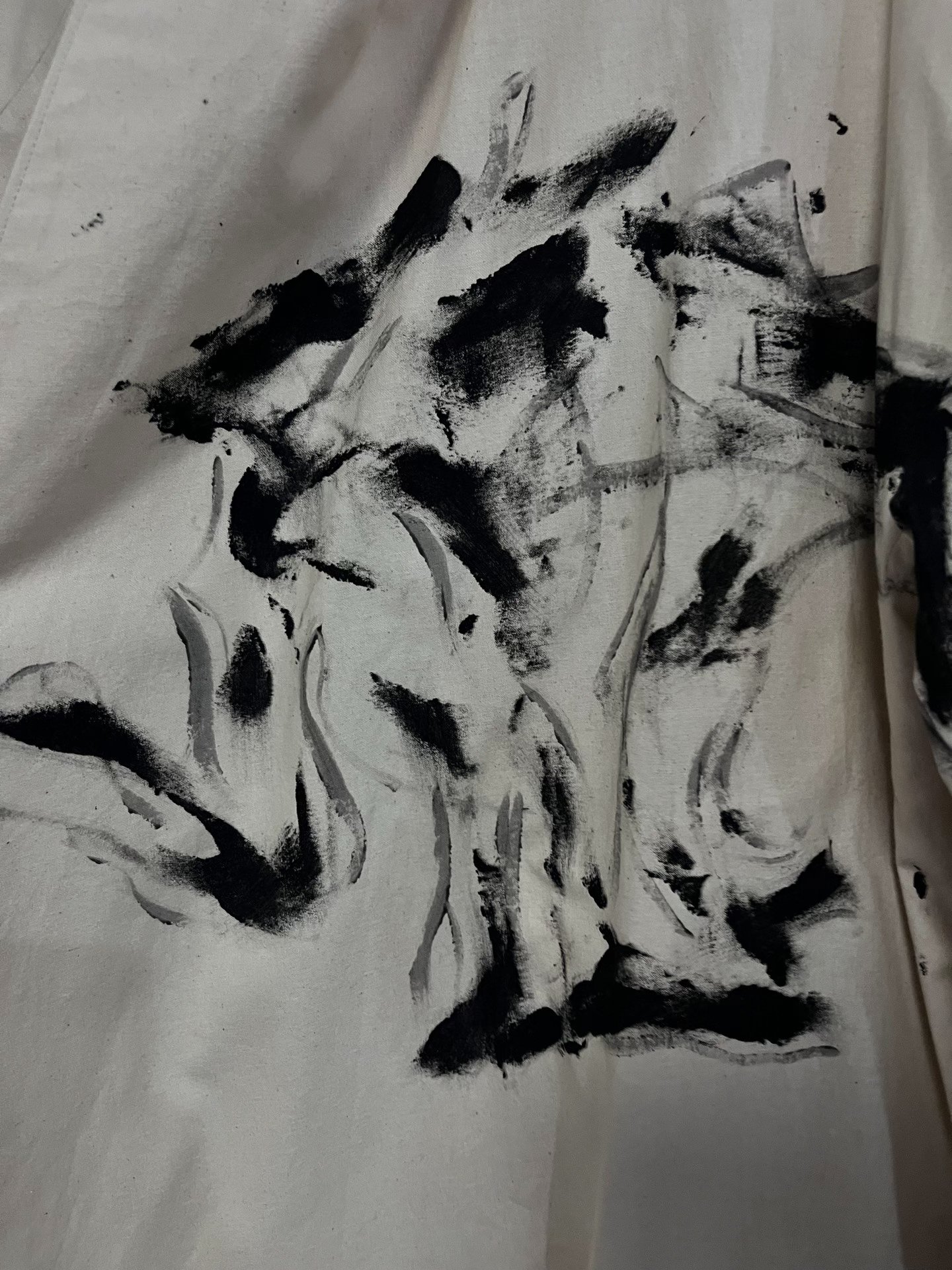 Yohji Yamamoto 17SS Beige Blazer Jacket — front
