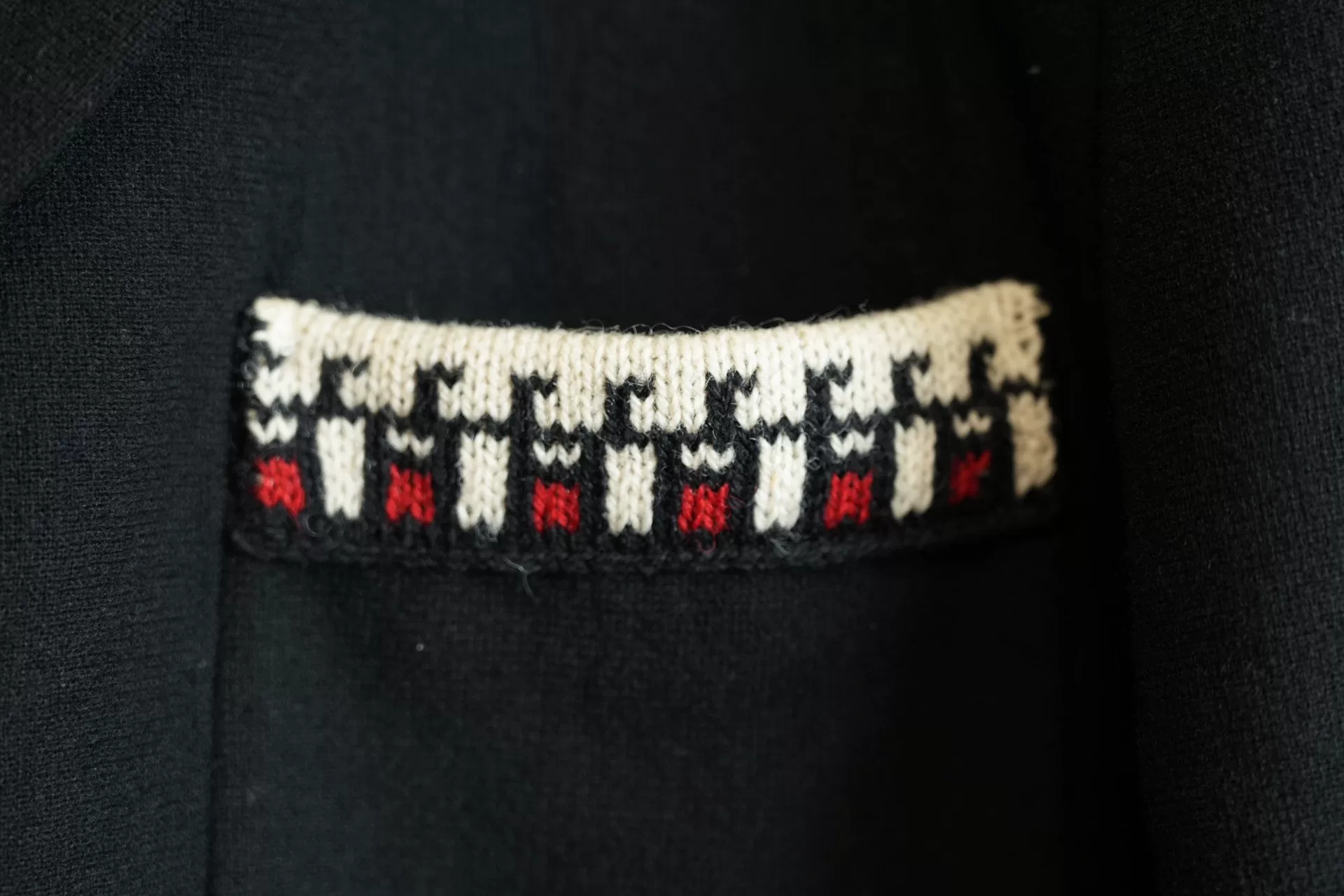 Yohji Yamamoto 89AW Note Patchwork Jacket — label