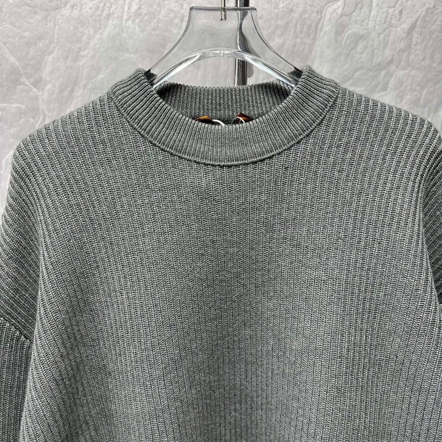 Louis Vuitton Globe Letter Knit Sweater — back