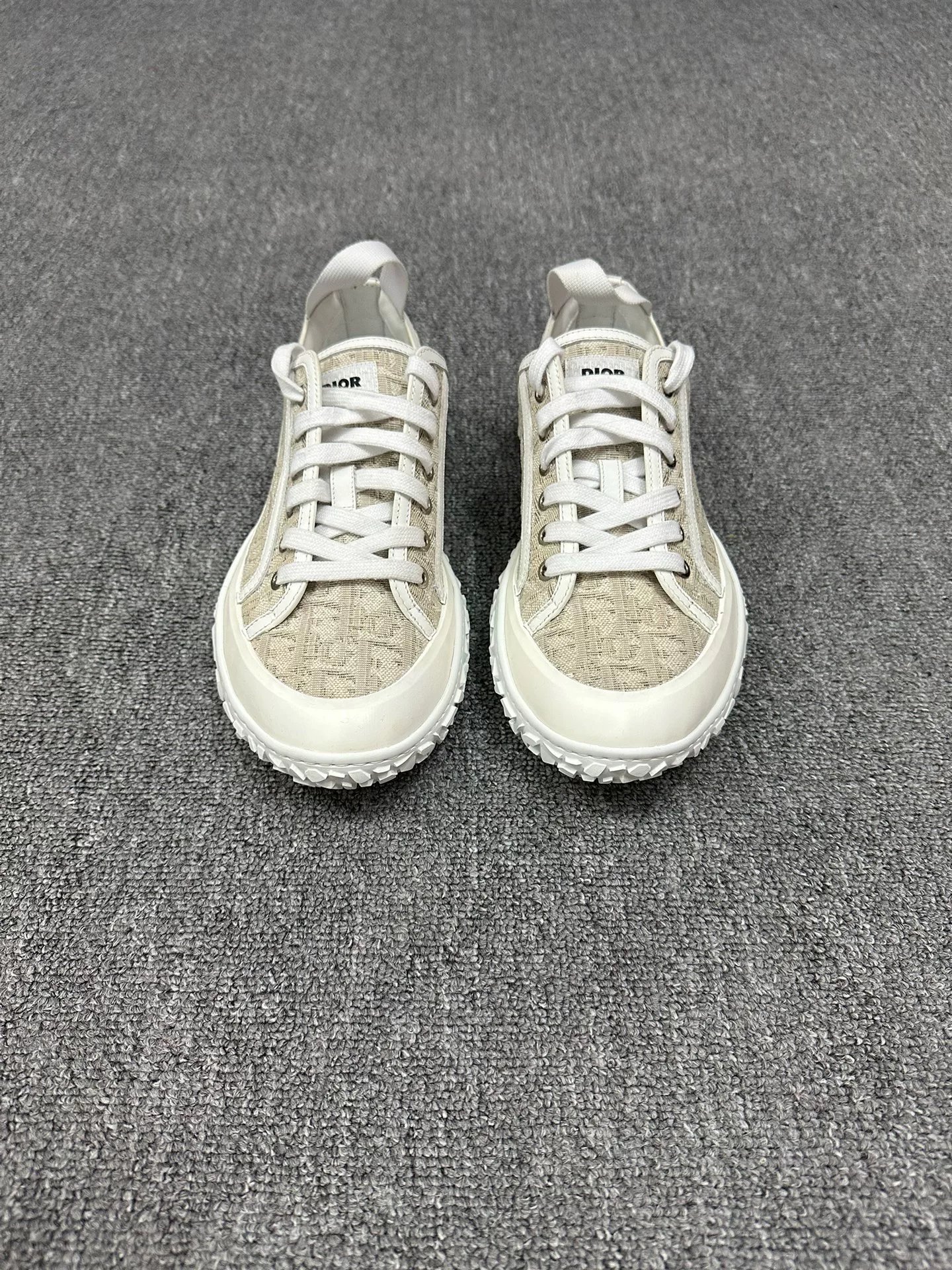 Dior Dad Shoes Beige Gray