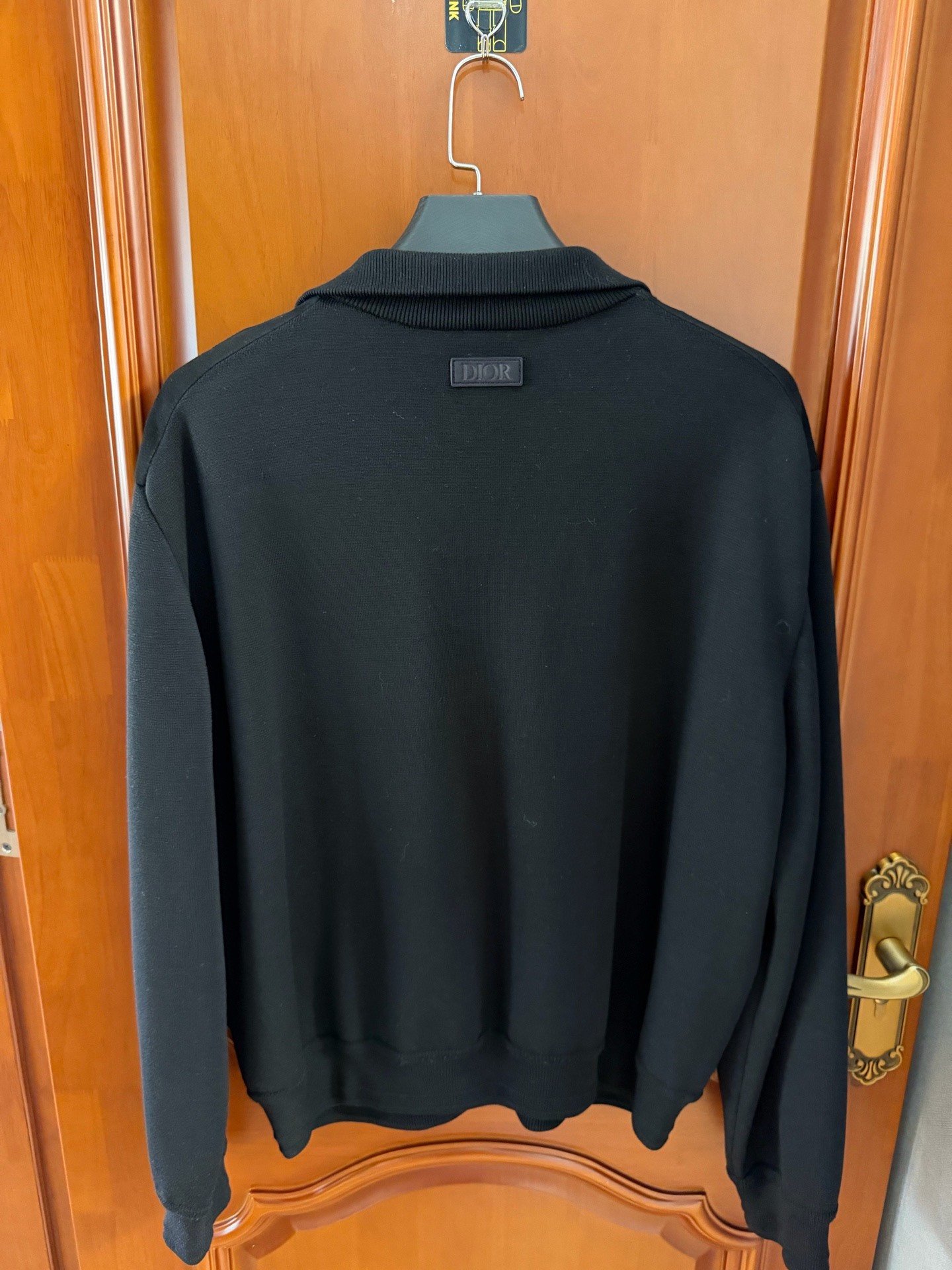 Dior Half-Zip Suede Patchwork Jacket — front