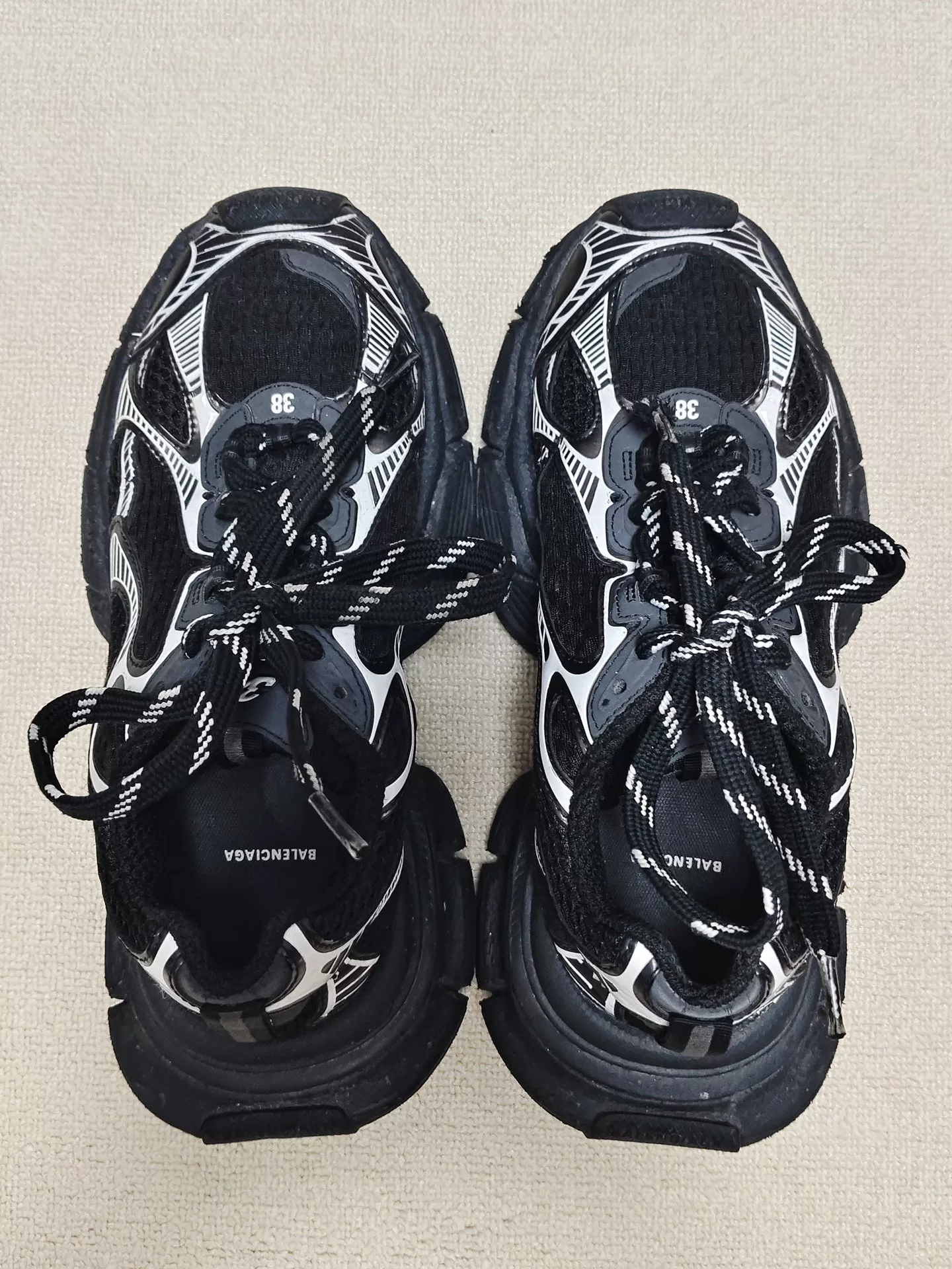Balenciaga 3XL Low-Top Sneakers — front
