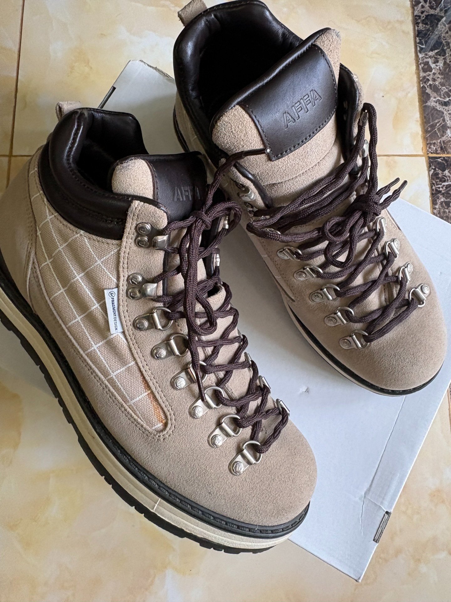 Visvim Serra Fragment Hiking Boots