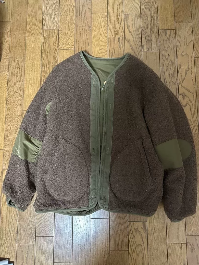 visvim IRIS LINER JKT OLIVE — back