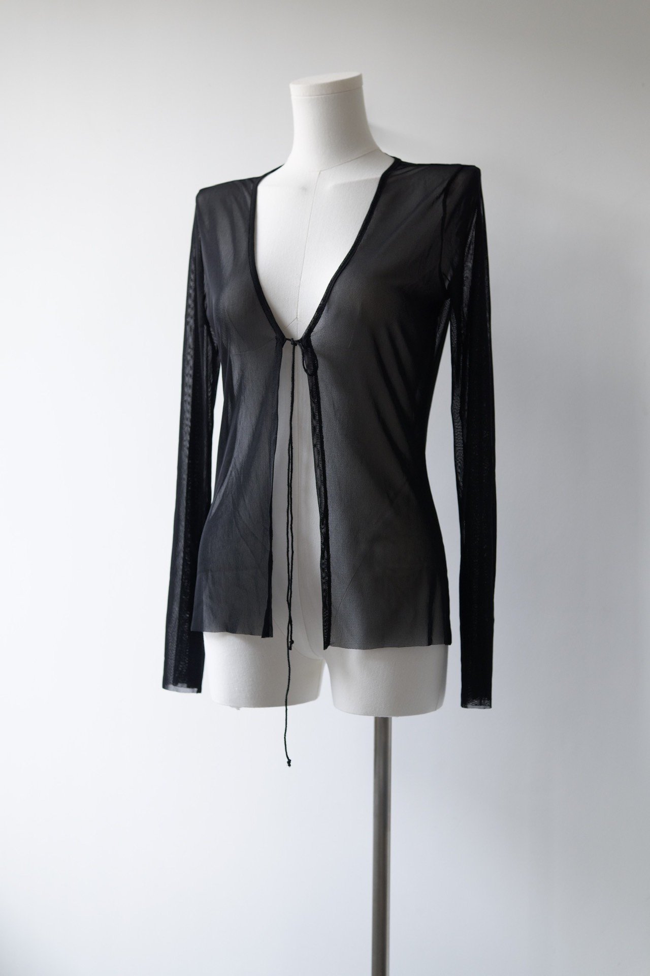 Jean Paul Gaultier Sheer Mesh Top — detail