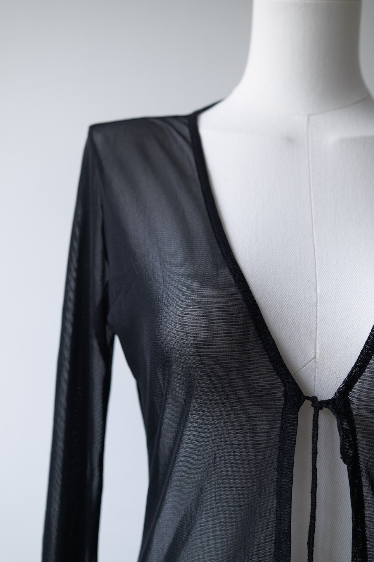 Jean Paul Gaultier Sheer Mesh Top — back