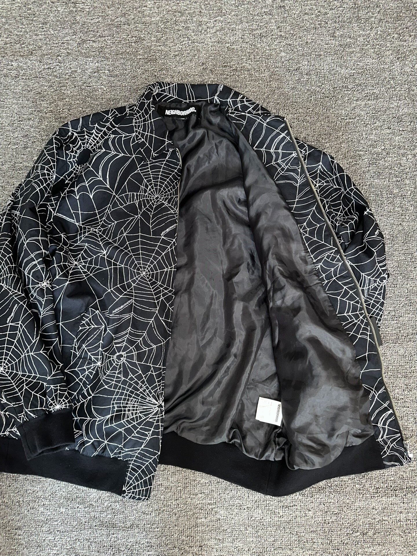 Neighborhood Spider Web Jacket — detail
