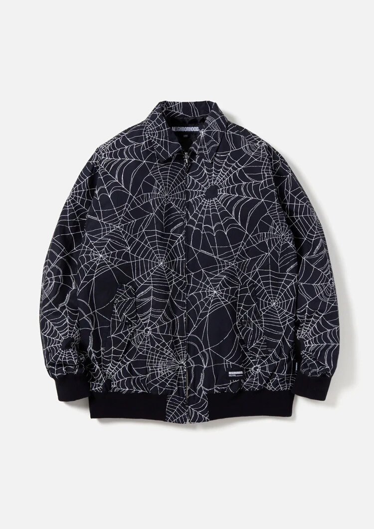 Neighborhood Spider Web Jacket — label